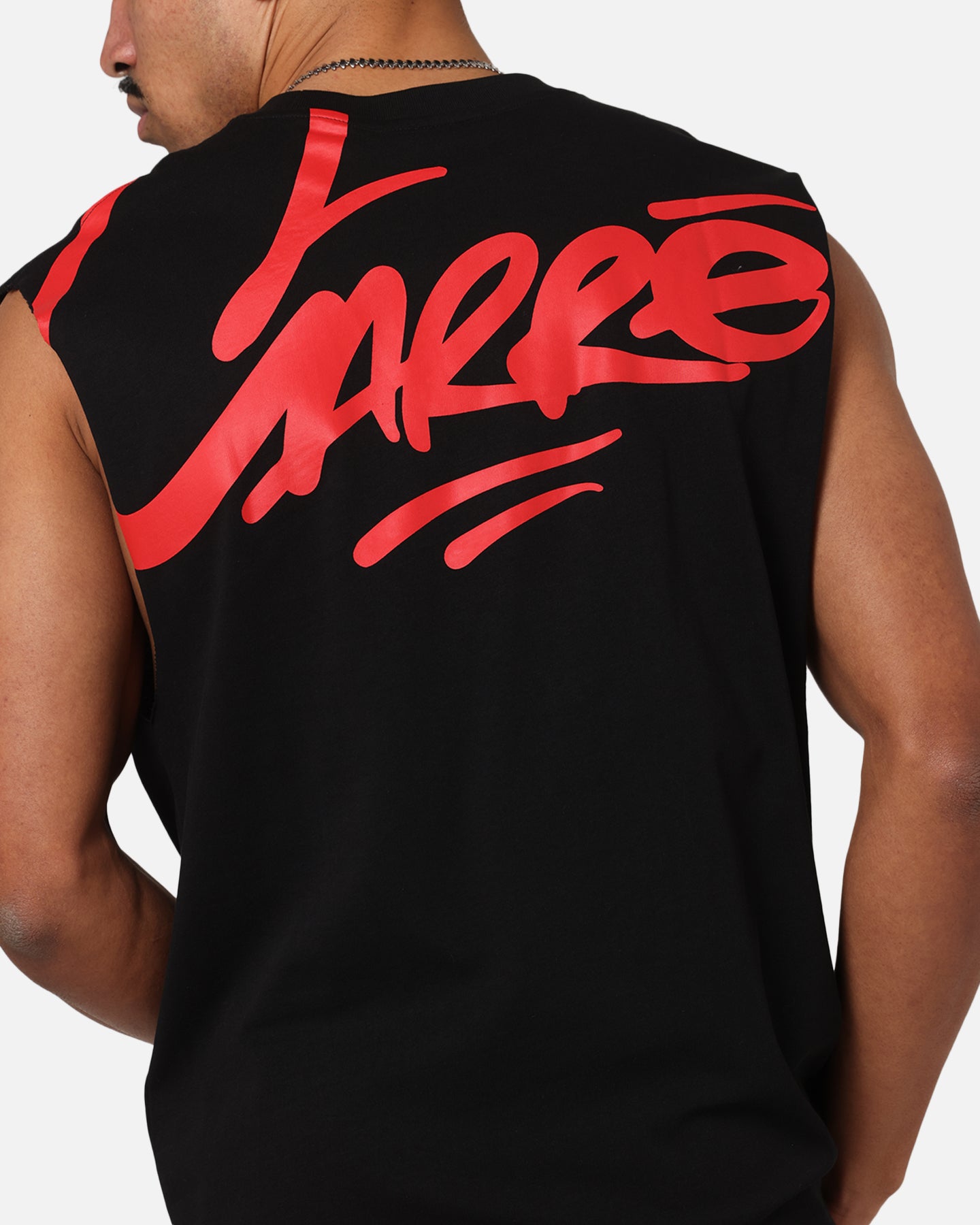 Carre Graffiti Muscle T-Shirt Black/Red、mySite、zt4zffjzw