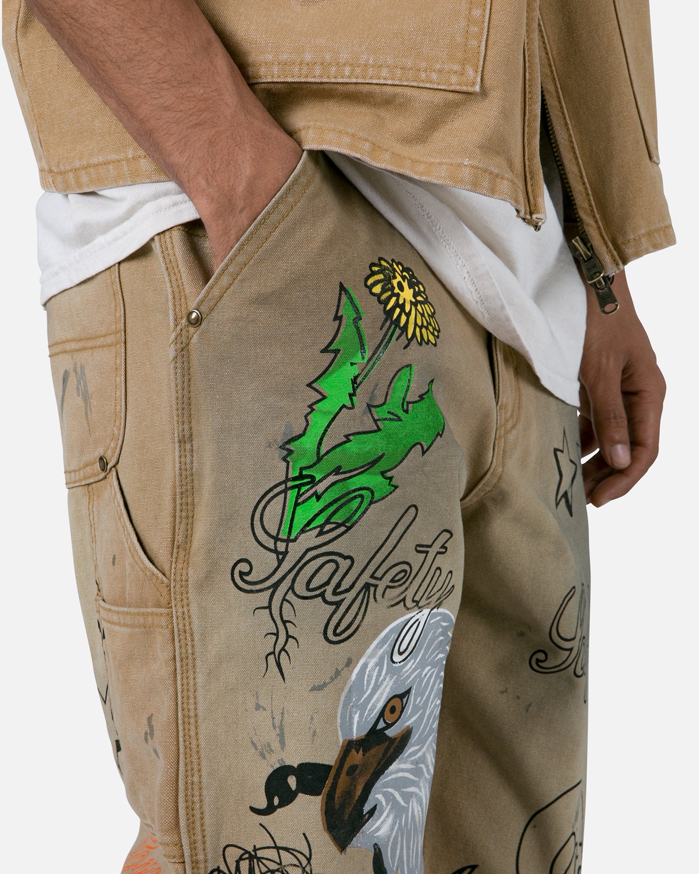 MNML Ranch Work Pants Tan、mySite、zt4zffjzw