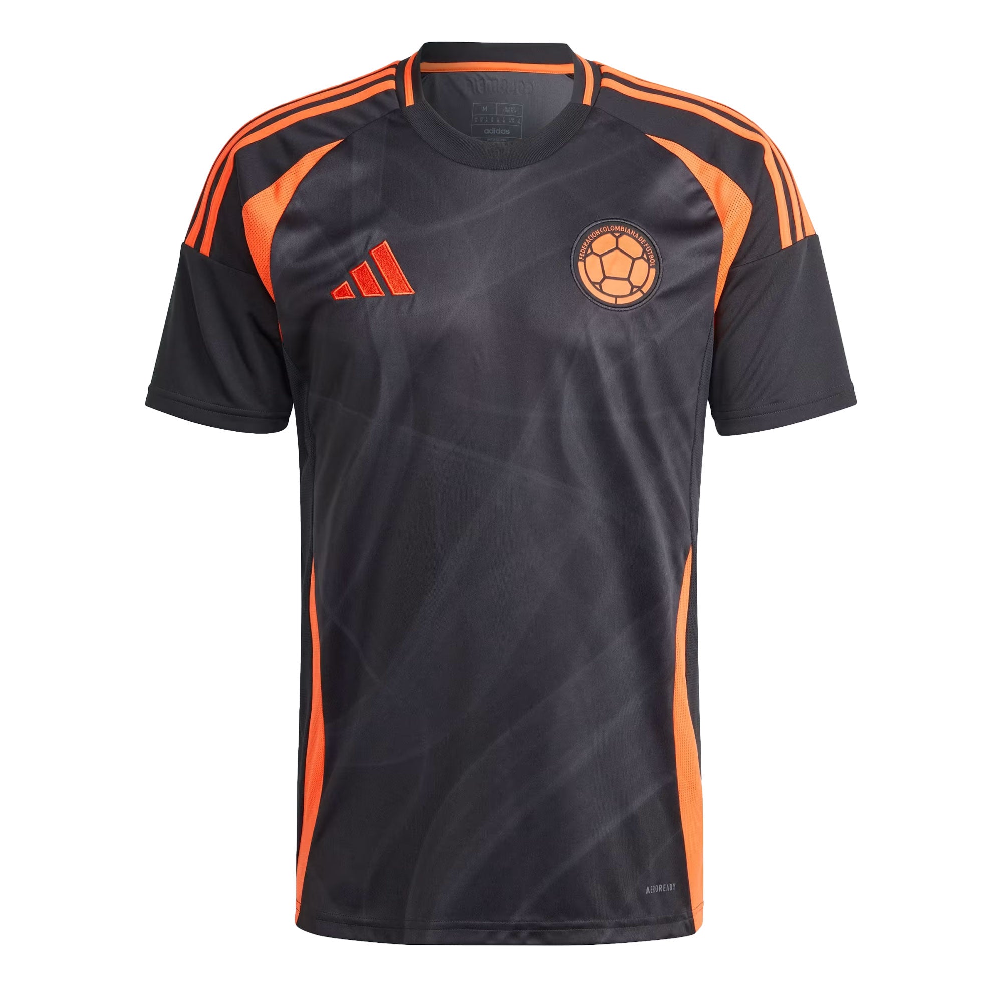 adidas Men's Colombia 2024/25 Away Jersey Black/Orange、mySite、bottomscart
