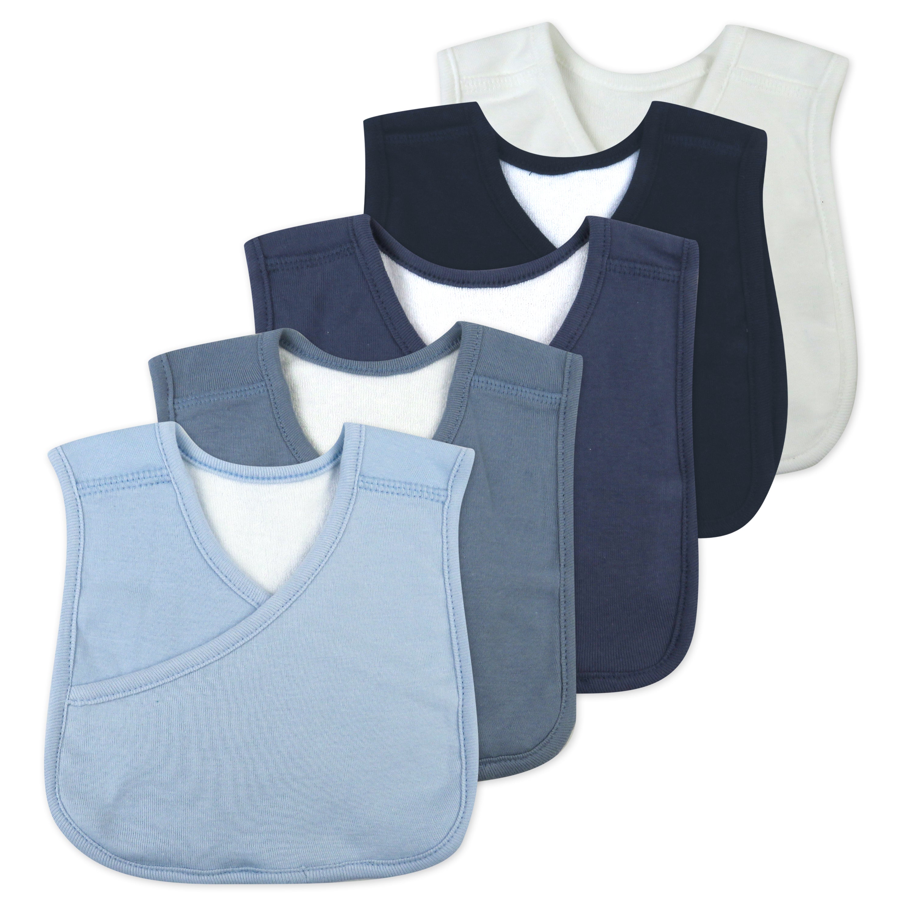  5-Pack Organic Cotton 4 in 1 Reversible Bibs、mySite、layawaytickets