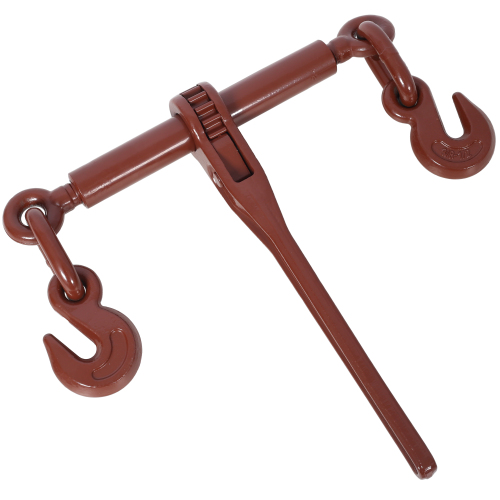 Heavy duty 3/8" – 1/2" Ratchet Binders, 9200lbs Working Load breaking, G70 Hooks Adjustable Length, 4-Pack, Red、、eastwooduniform