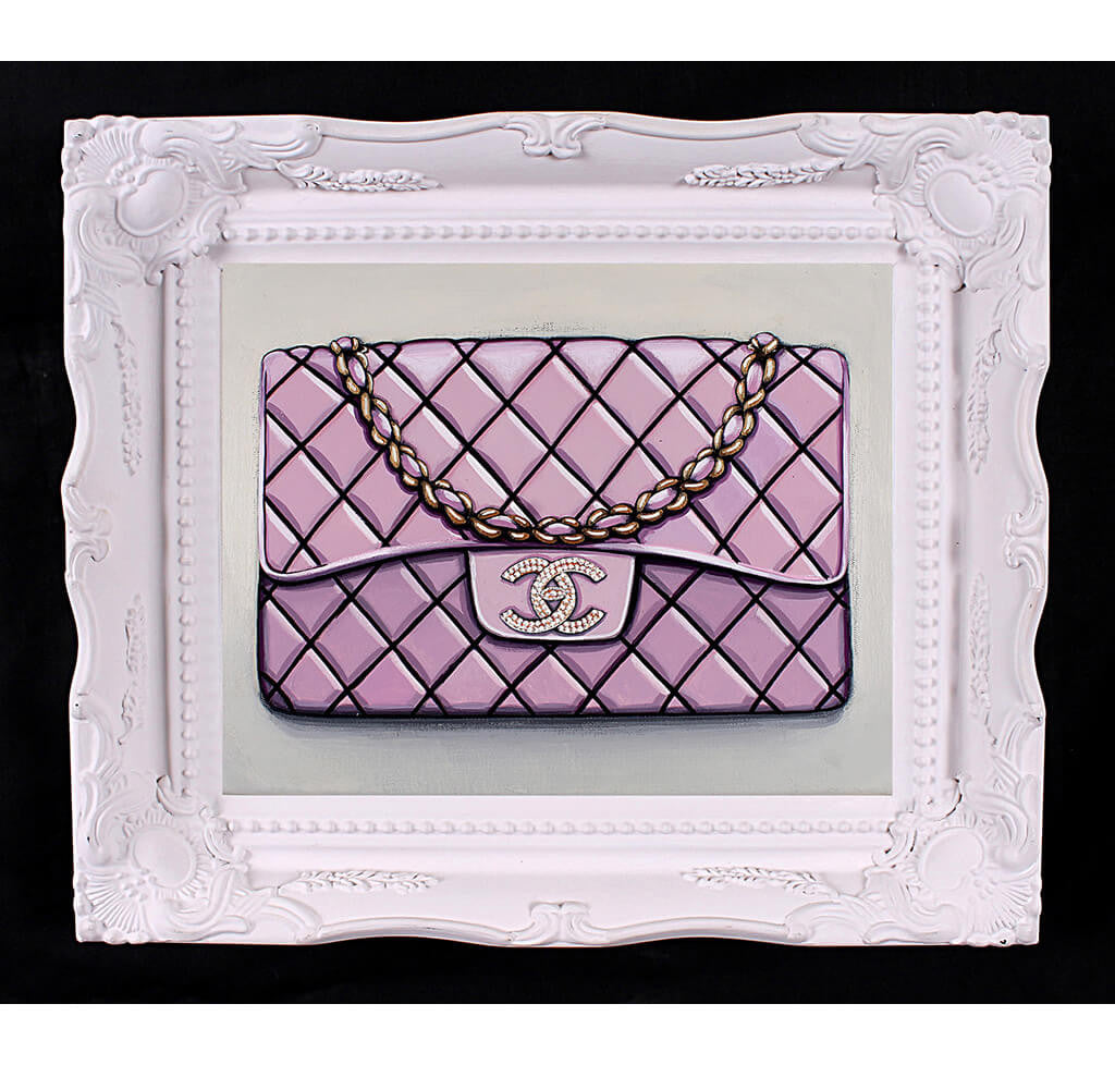 Small Limited Edition Diamond Bebe Rose Chanel Giclée、mySite、garminoutage.com