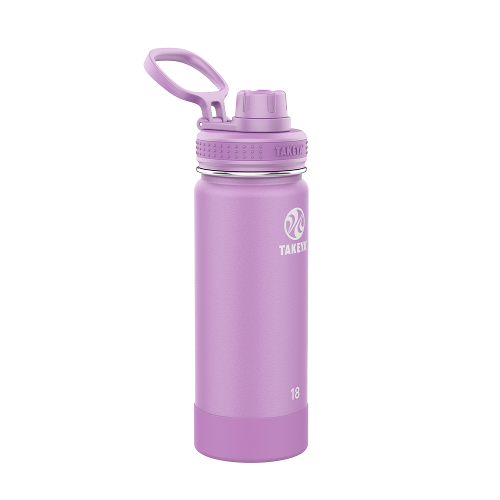 Takeya 18 oz Actives Water Bottle With Spout Lid、mySite、noshort
