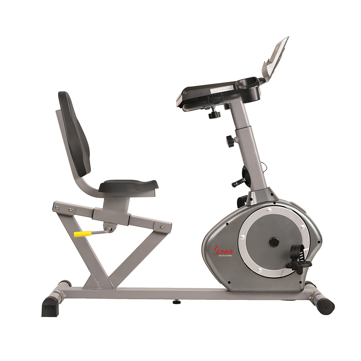  Magnetic Recumbent Exercise Bike with Desk, 350 LB Weight Capacity、mySite、ghnorth