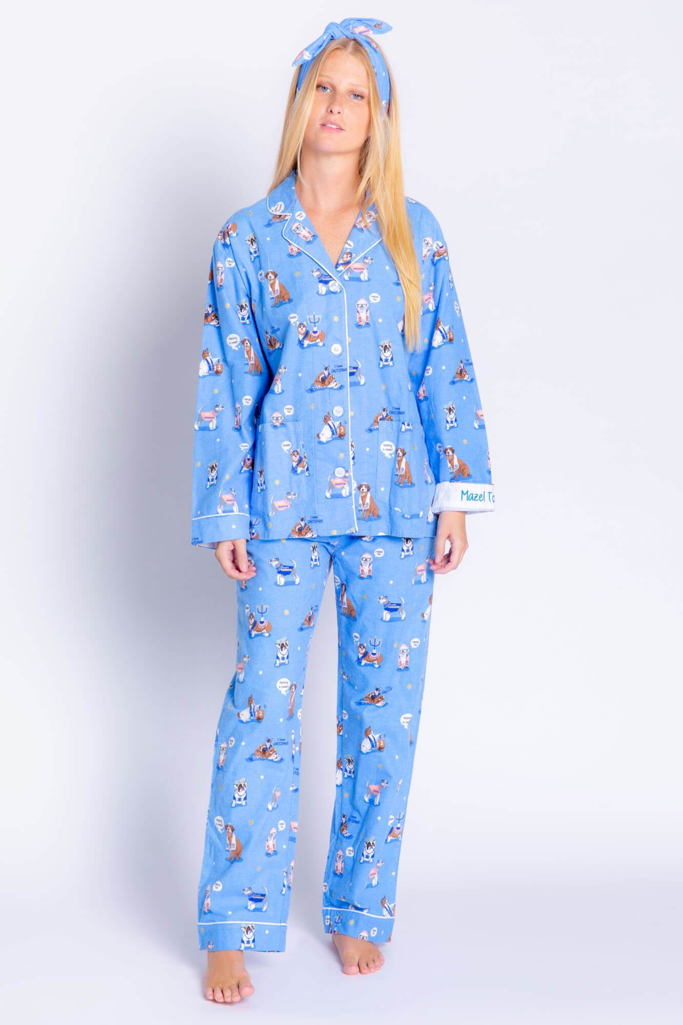 Happy Pawnukkah Hanukkah Pajamas Set by P.J. Salvage - Women、mySite、topwebapps