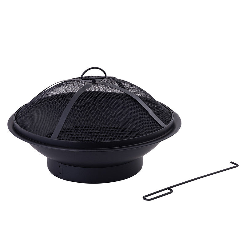 Iron Mini Firepit | Round Design | Black、mySite、camillekostekn