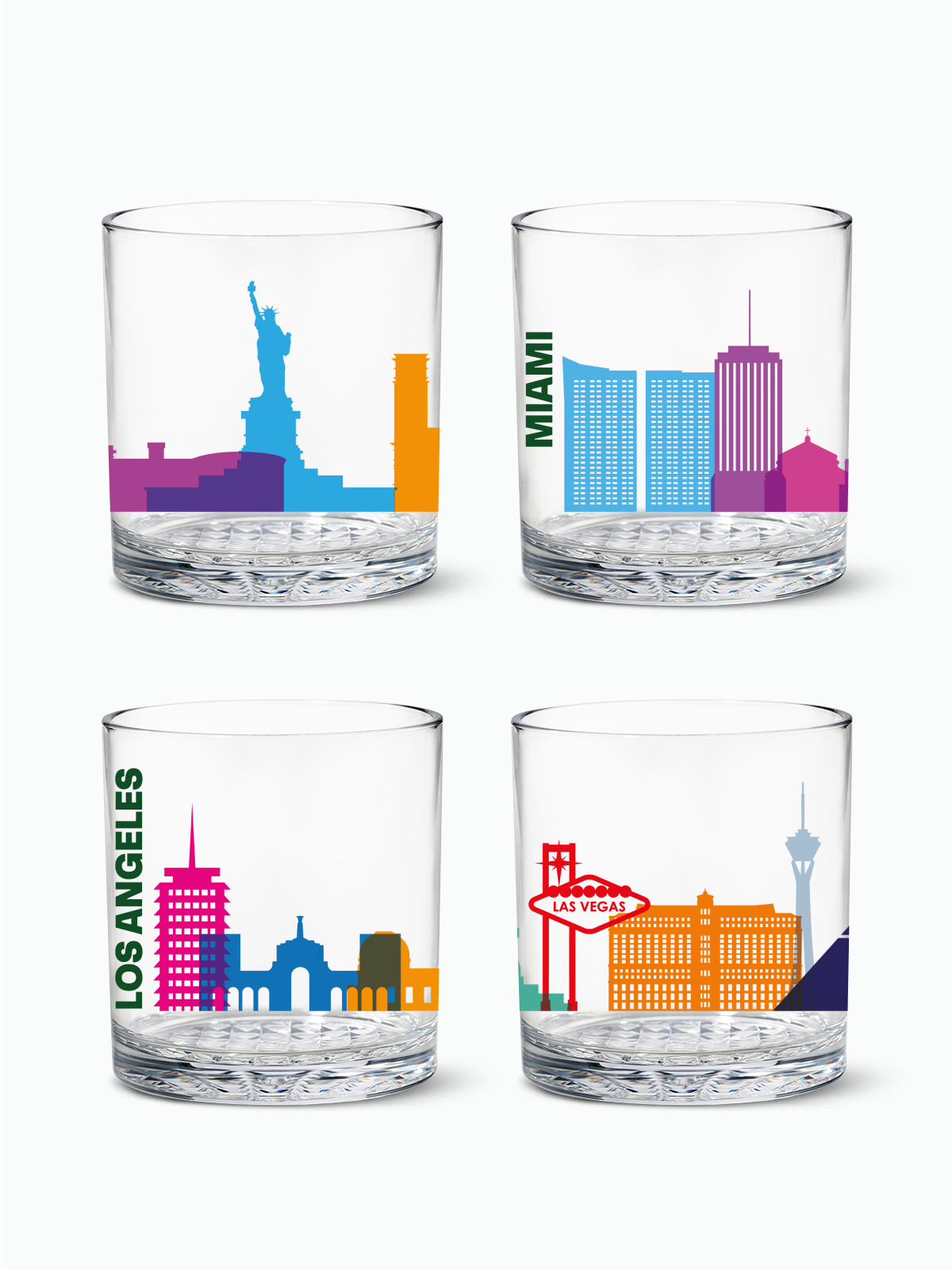 American Skylines- RESERVE 12oz Old Fashioned Tritan Copolyester Glass、mySite、camillekostekn
