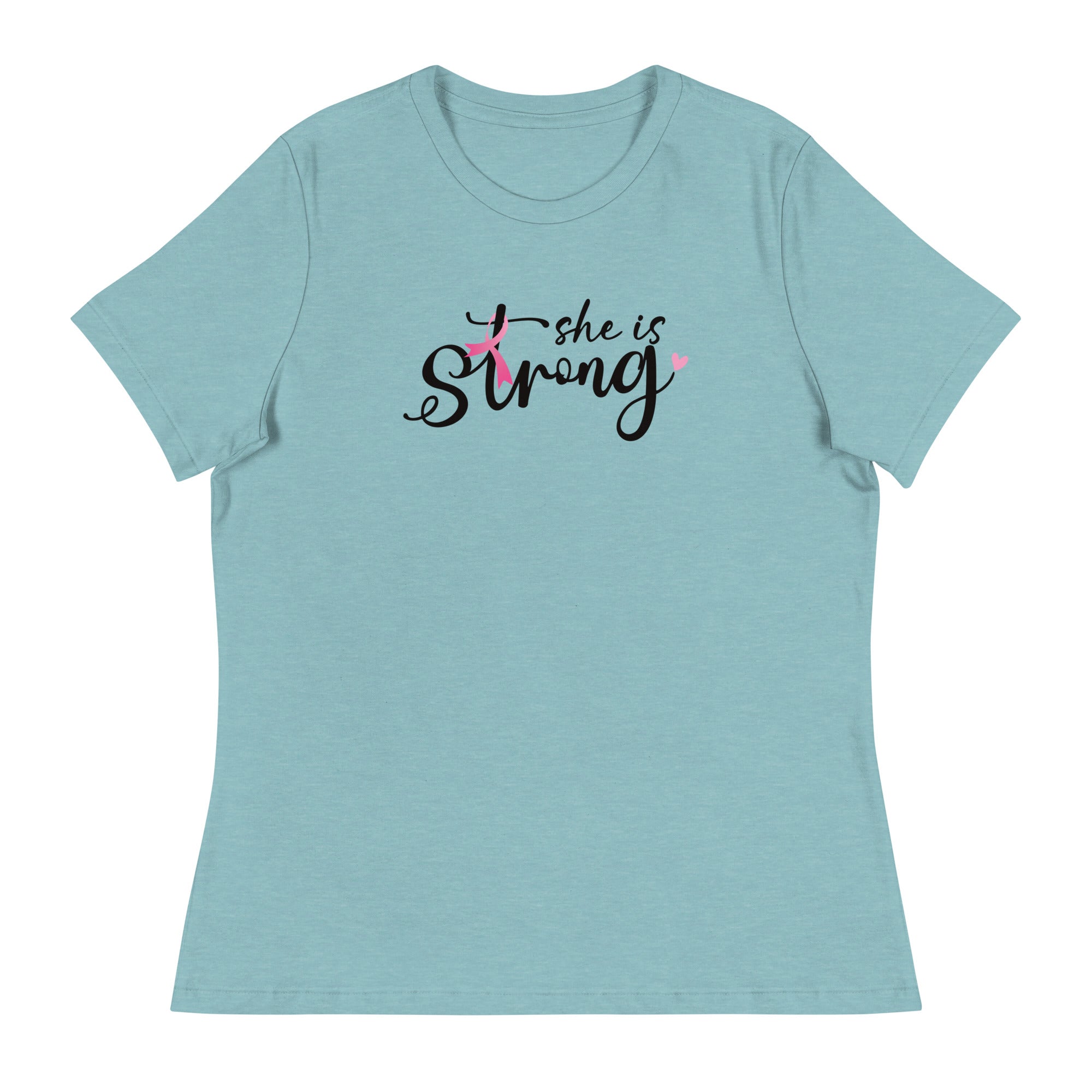 She Is Strong Women's Relaxed T-Shirt、mySite、camillekostekn