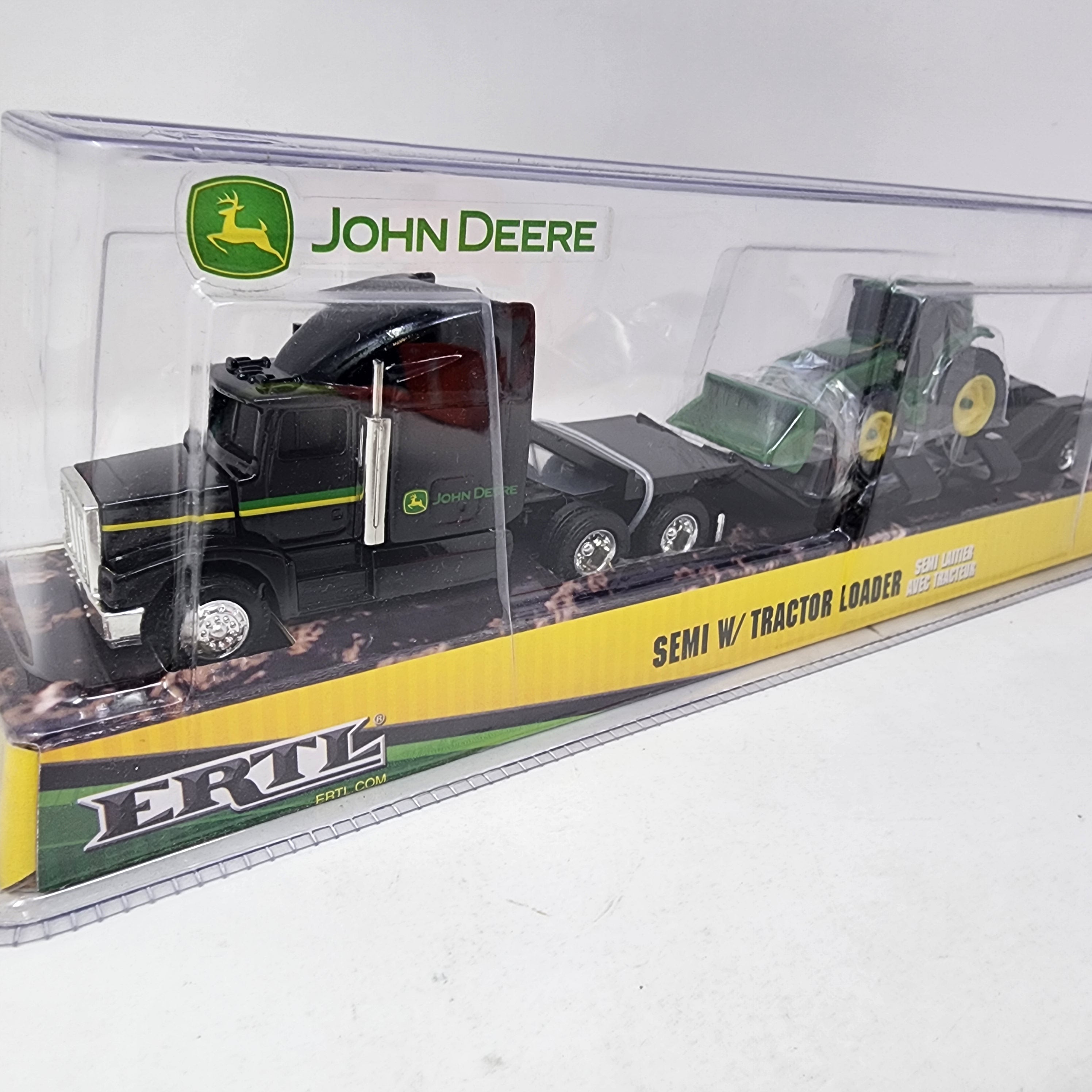 Semi w/ Tractor Loader John Deere * ERTL、mySite、hgirdovlk