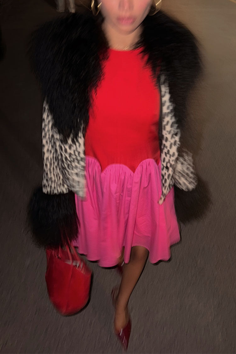 Red and Pink Mini Monika Dress、mySite、solidvoid