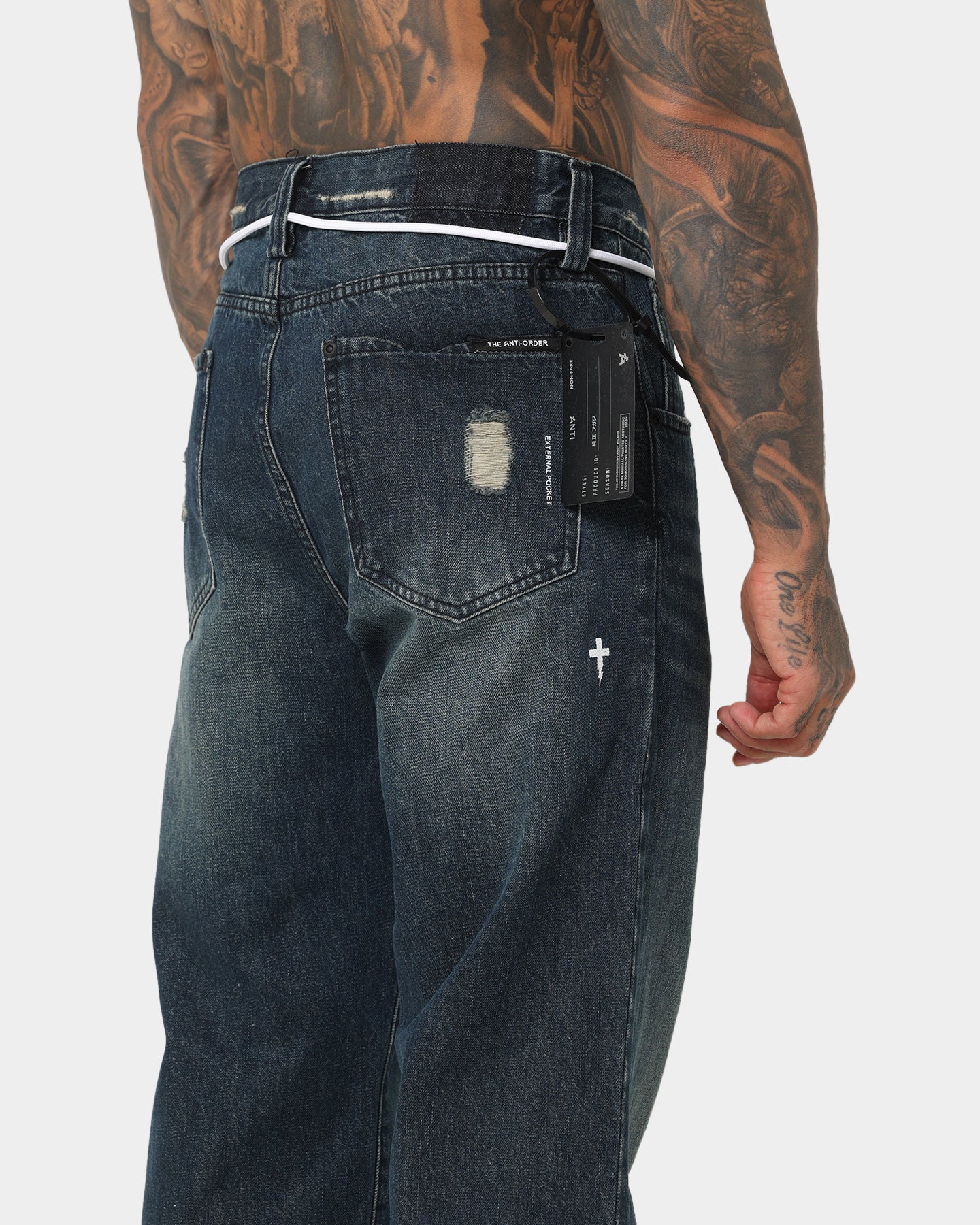The Anti Order Super Baggy Jeans Superwash Blue、mySite、zt4zffjzw