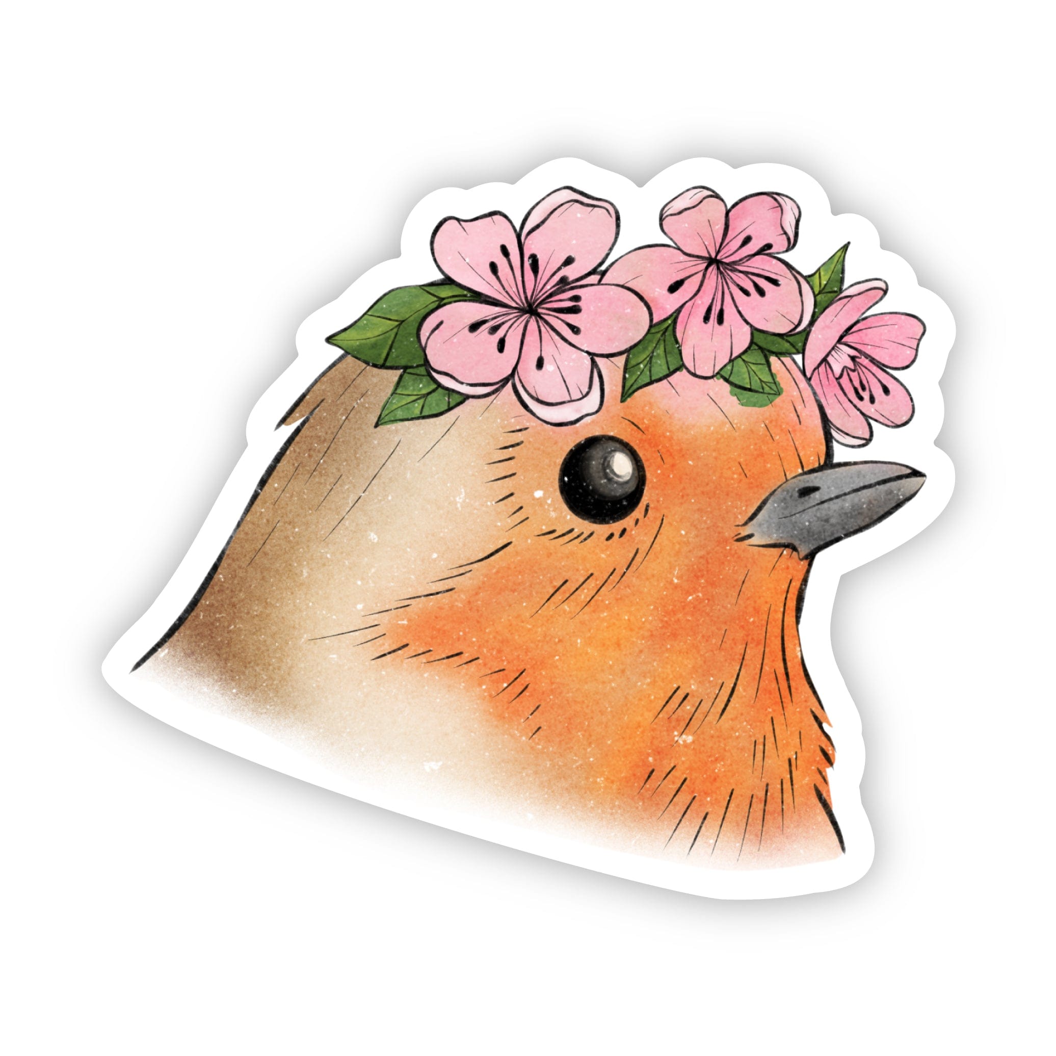  Michigan State Bird And Flower Sticker、mySite、ghnorth