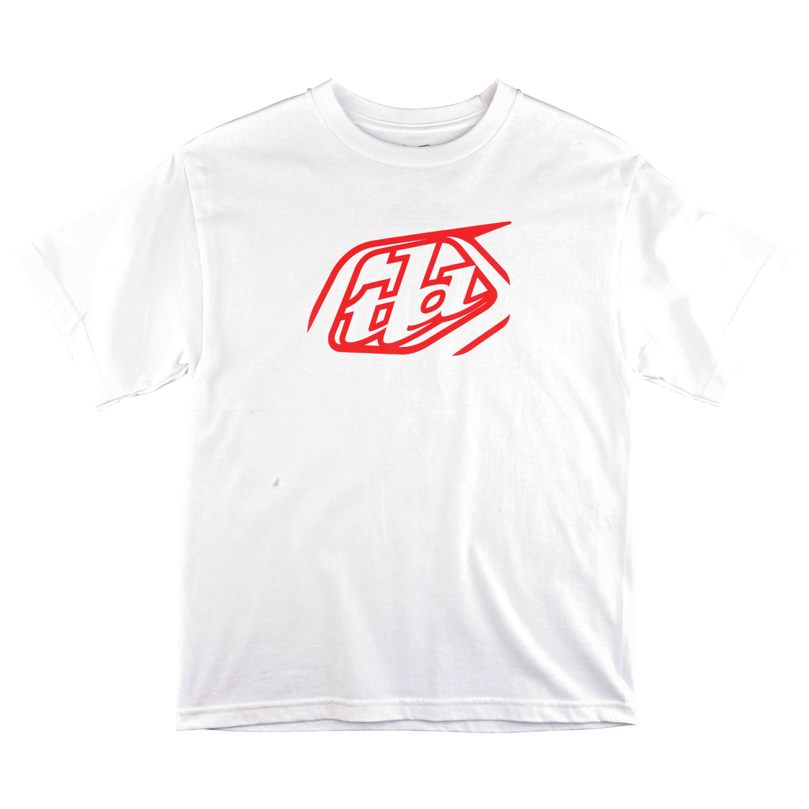 Youth Short Sleeve Tee Cropped Badge White、mySite、dreamappss