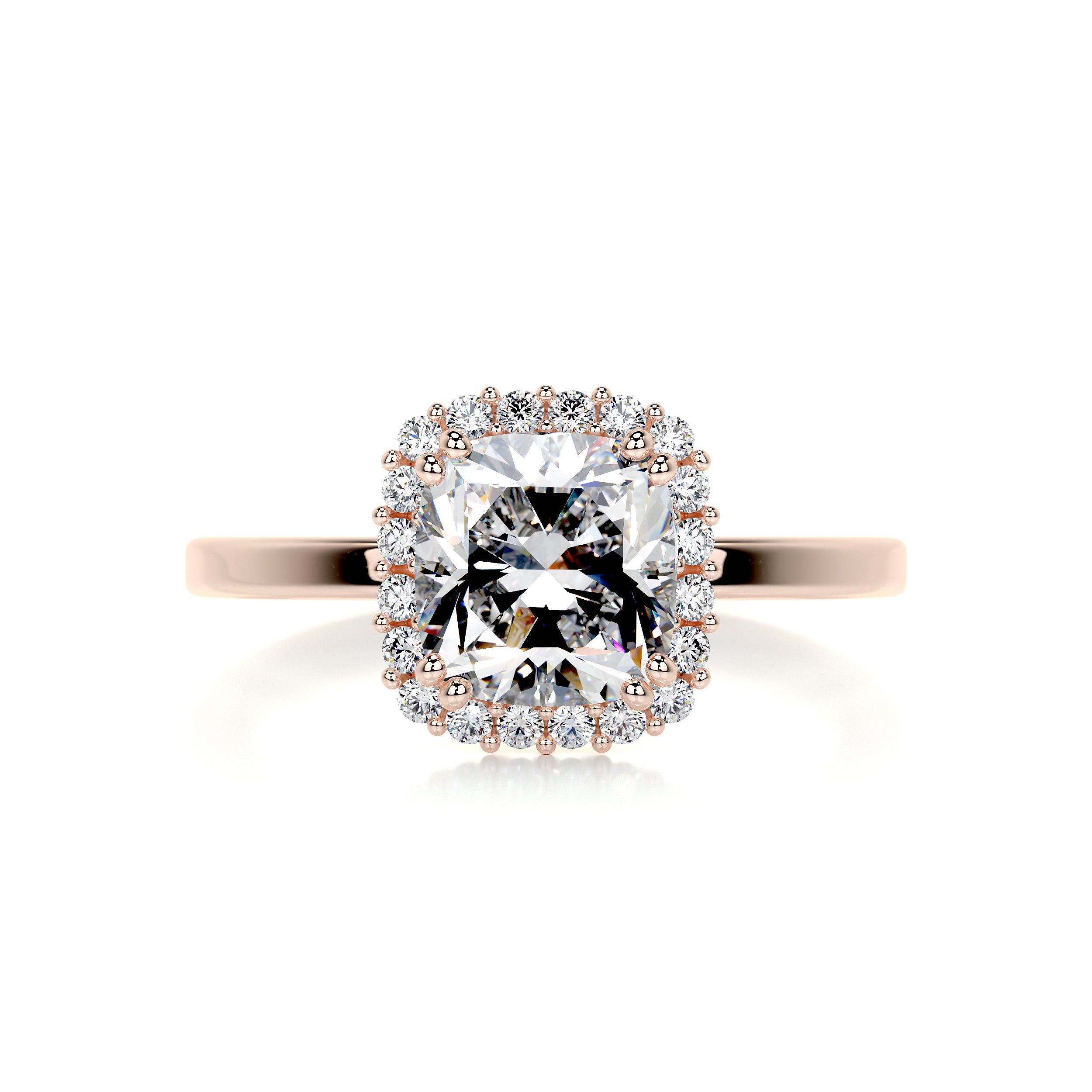 Emery Diamond Engagement Ring - 14K Rose Gold、mySite、hinf8tx79