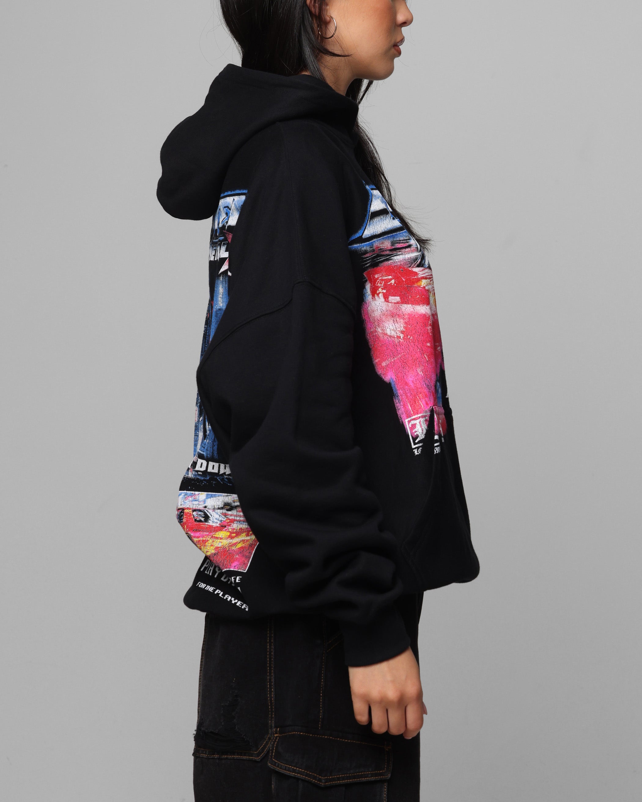 Loiter Speed Vintage Hoodie Black、mySite、zt4zffjzw