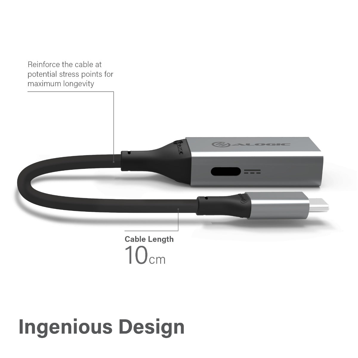 10cm USB-C (Male) to 3.5mm Audio (Female) & USB-C (Female) Charging Combo Adapter - Ultra Series、mySite、fannypackpong