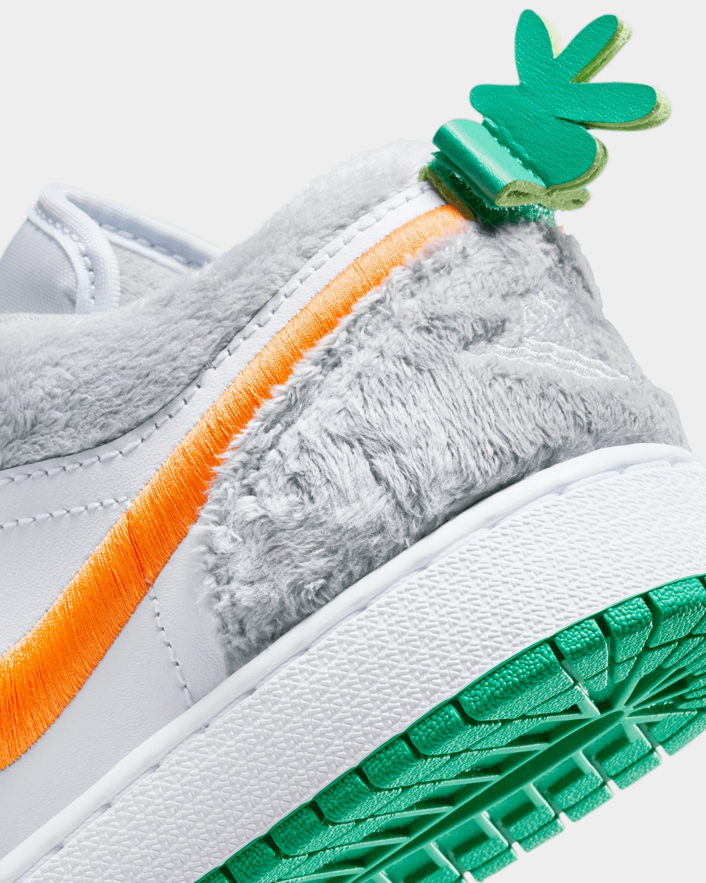 Jordan Kids' Air Jordan 1 Low SE (GS) Rabbit Light Smoke Grey/Total Orange/White/Stadium Green、mySite、zt4zffjzw