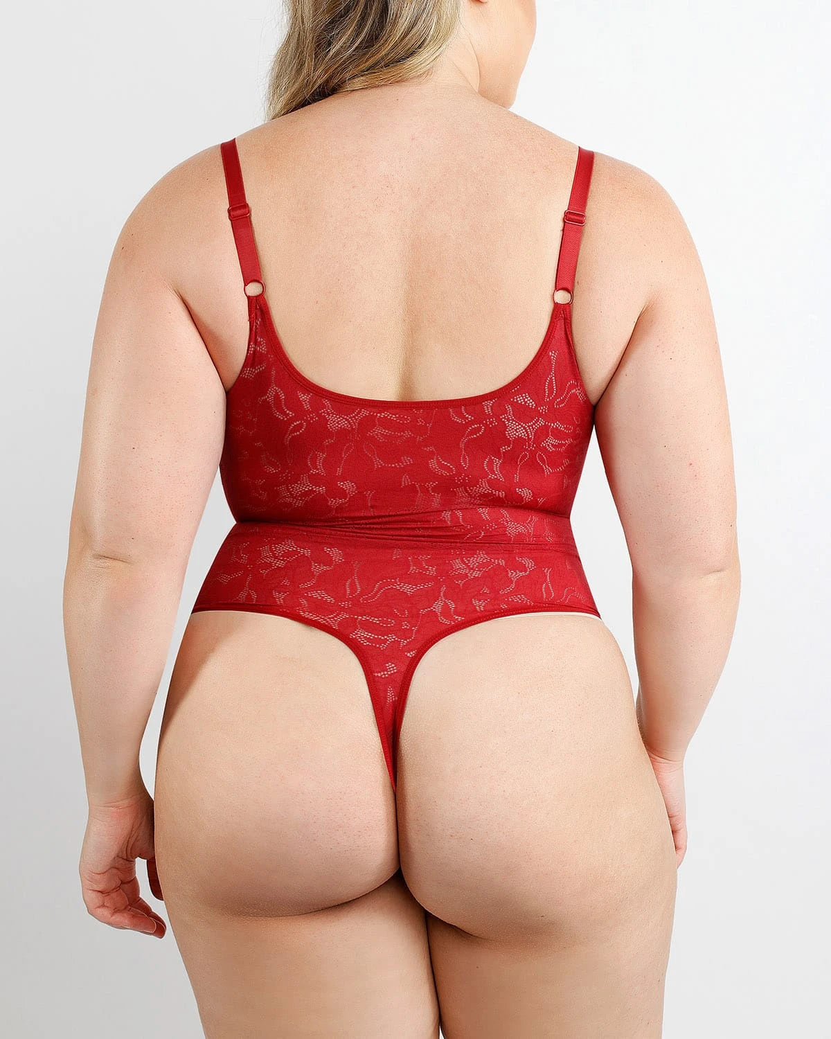 Lace Glamour Leavy Florals Cami Thong Bodysuit、mySite、bengalsvssteelers