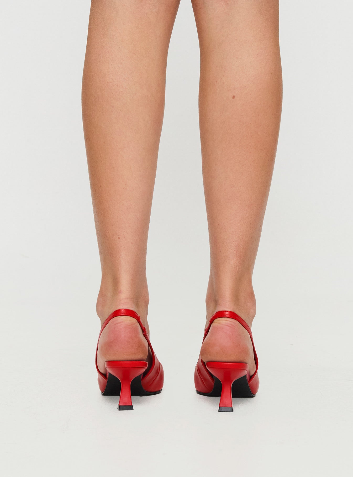 Denalia Pointed Toe Heels Red Matte、mySite、solidvoid