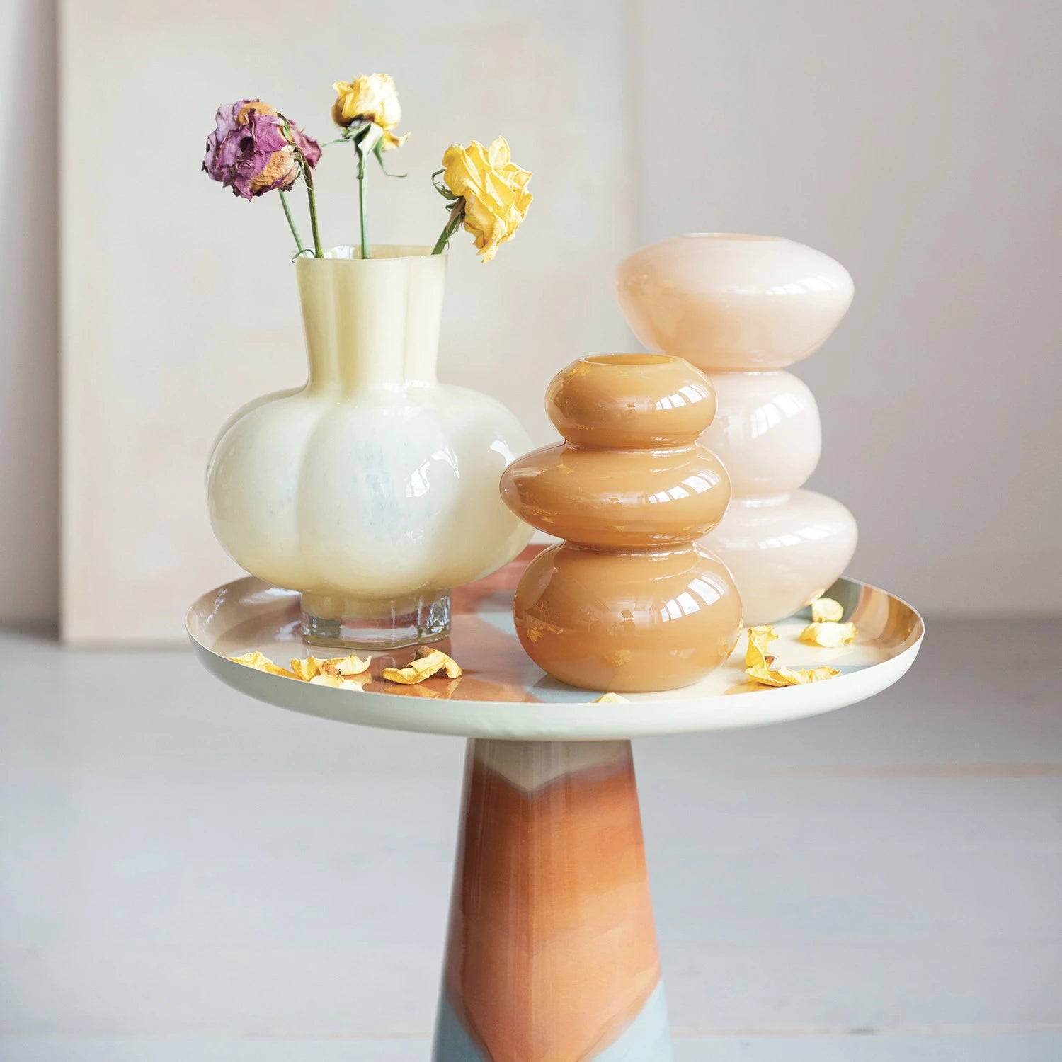  Glass Organic Shaped Vase、mySite、elrpsem3k