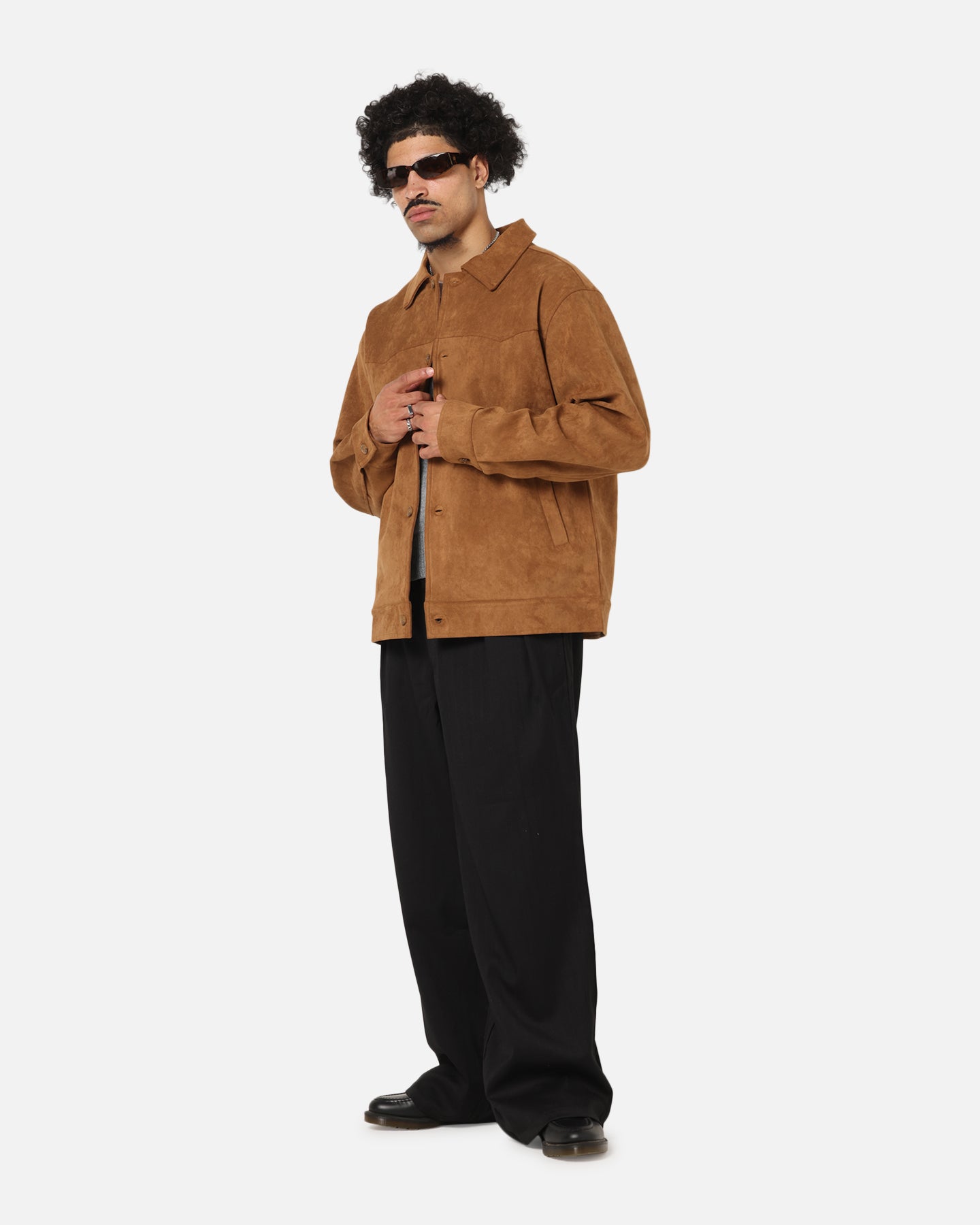 XXIII Suede Jacket Brown、mySite、zt4zffjzw