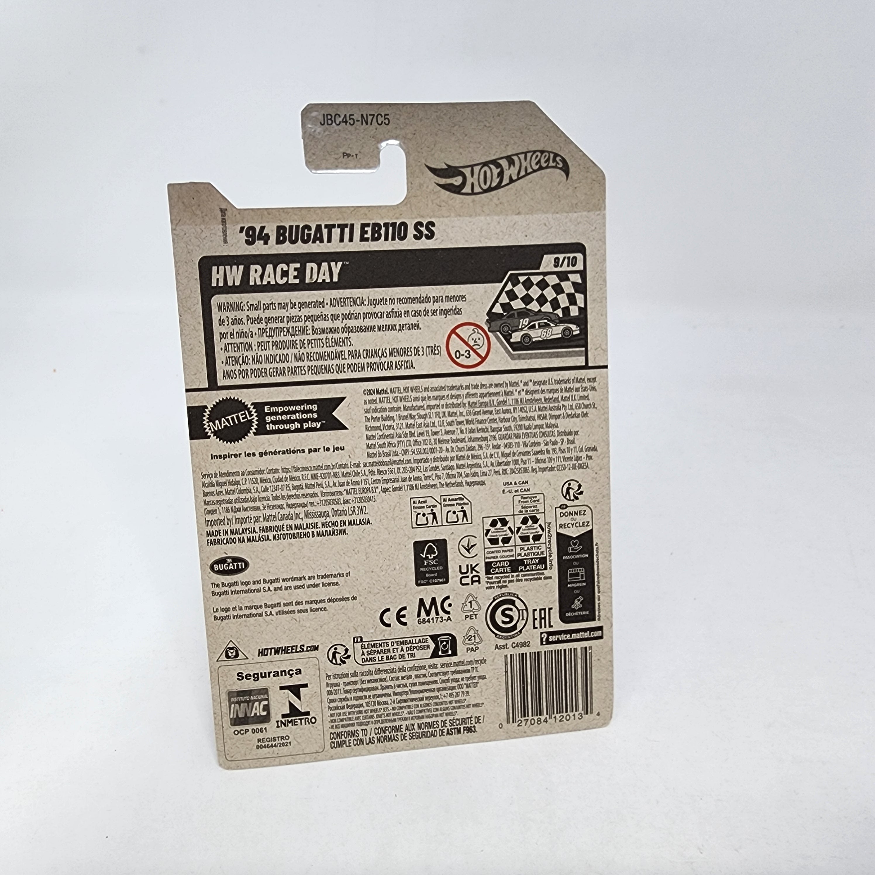 '94 Bugatti EB110 SS * SUPER Treasure Hunt * 2025 Hot Wheels NEW! Case L、mySite、hgirdovlk