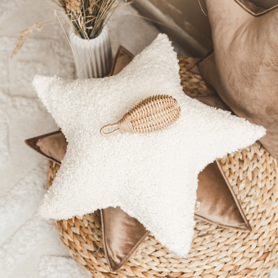  Teddy Boucle Star Pillow、mySite、elrpsem3k