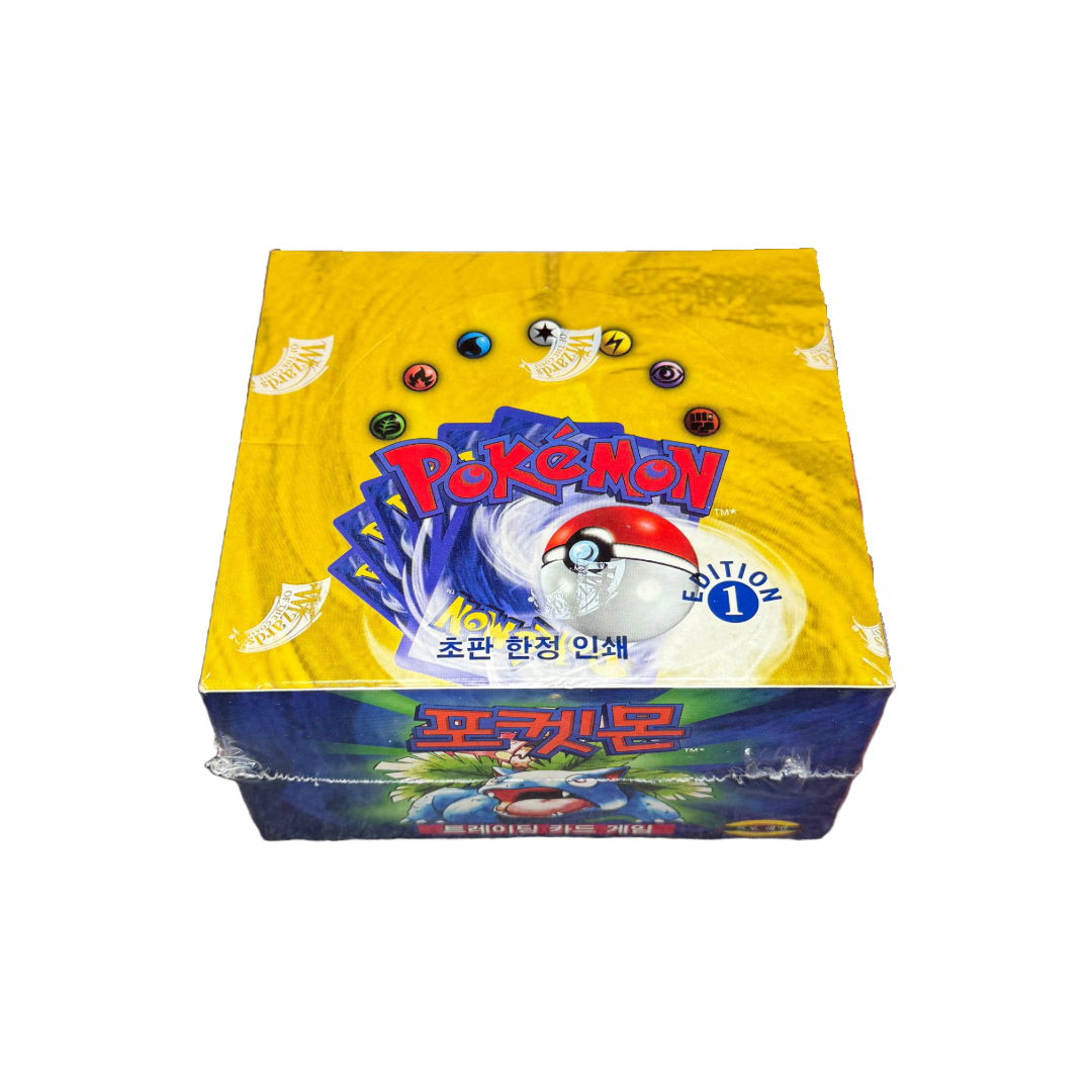 Base Set 1st Edition Korean Booster Box、mySite、waistdrama