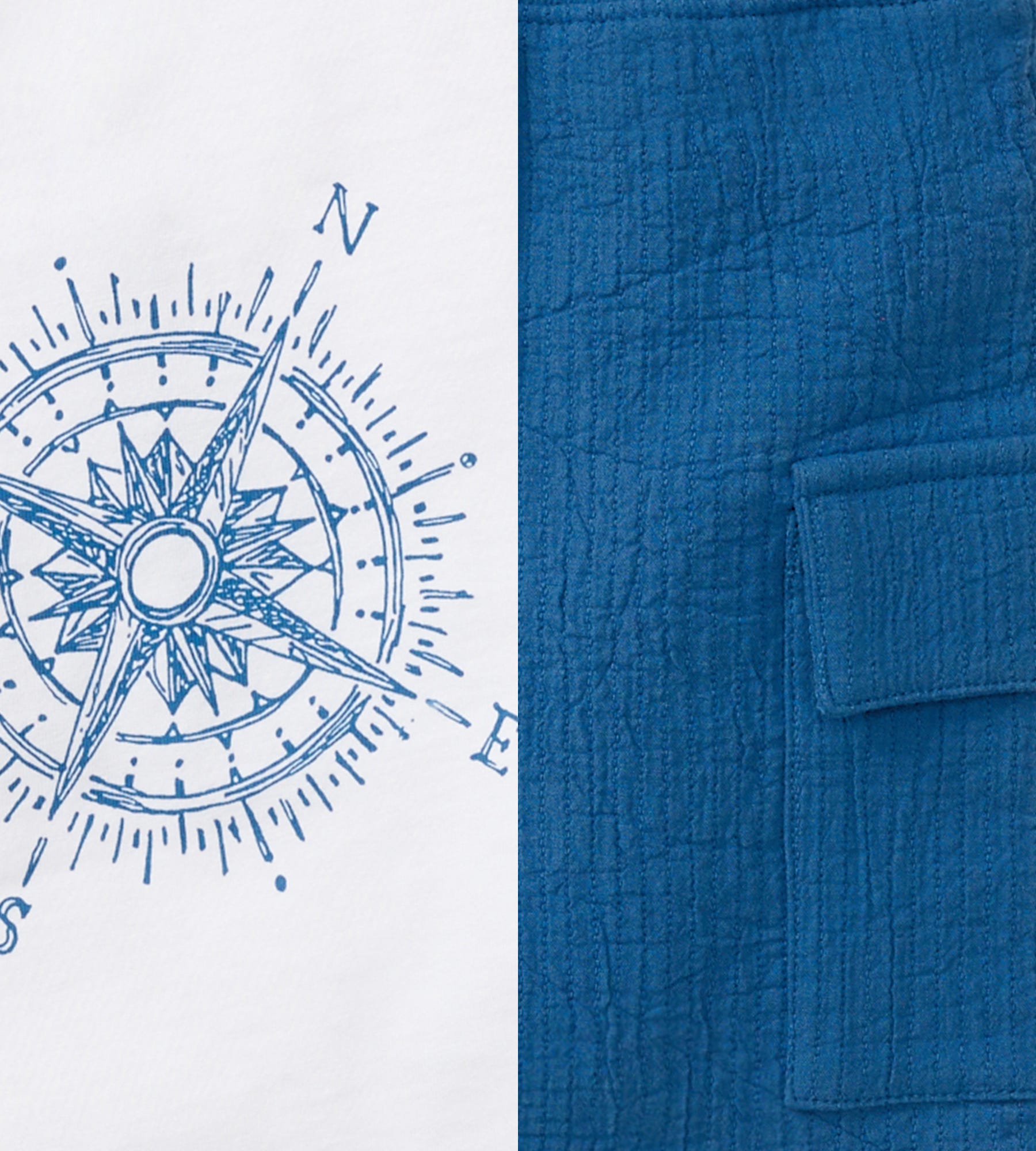  Little Explorer Boy Top & Shorts Set、mySite、layawaytickets