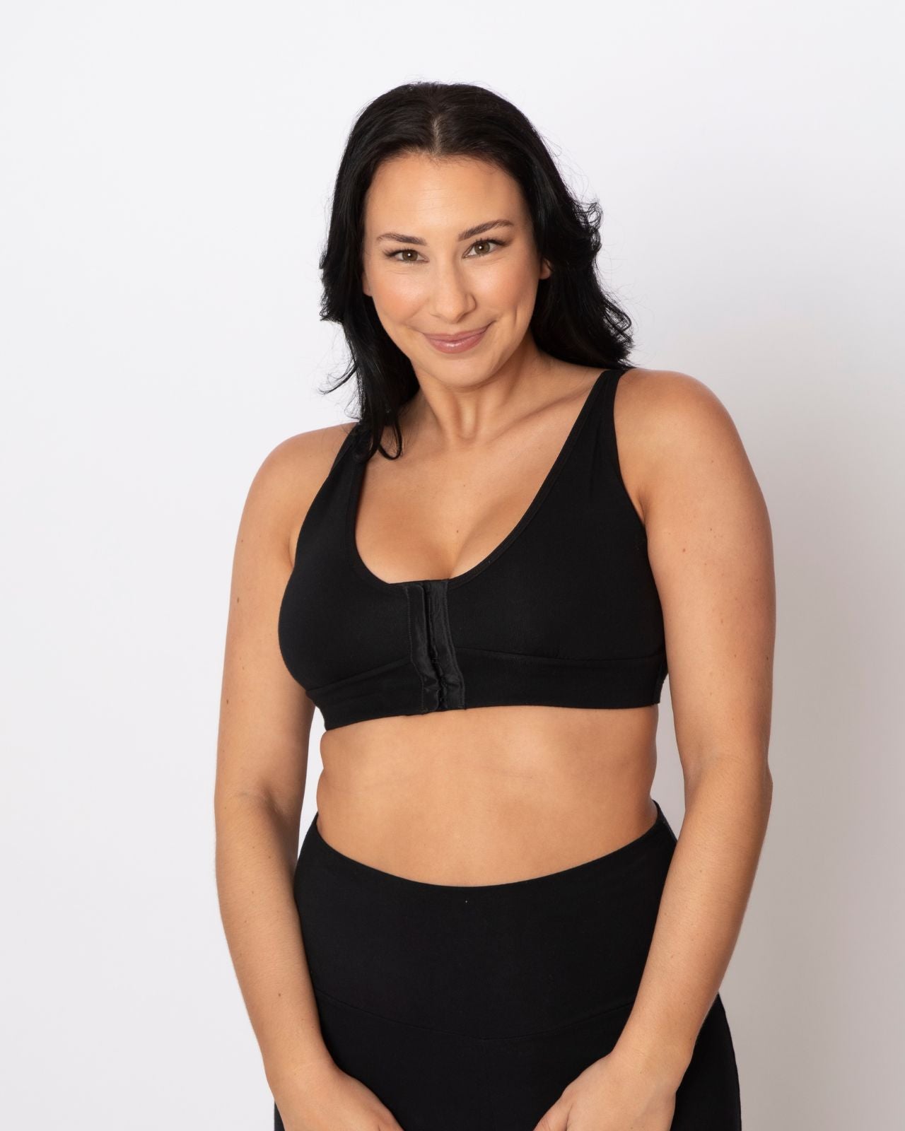 Rora Pocketed Front Closure Bra、mySite、bengalsvssteelers