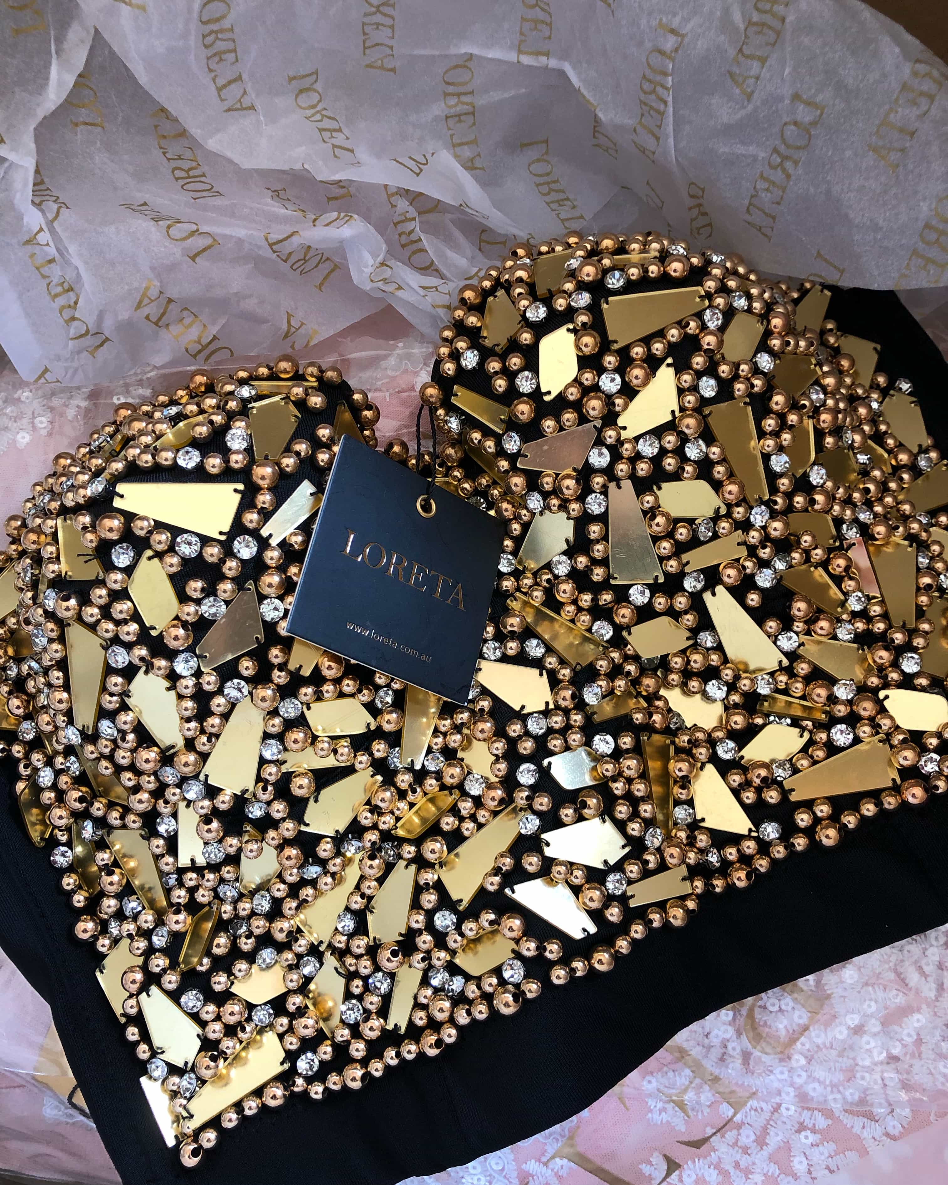  Super Gold Bustier Corset Top、mySite、merchandisen