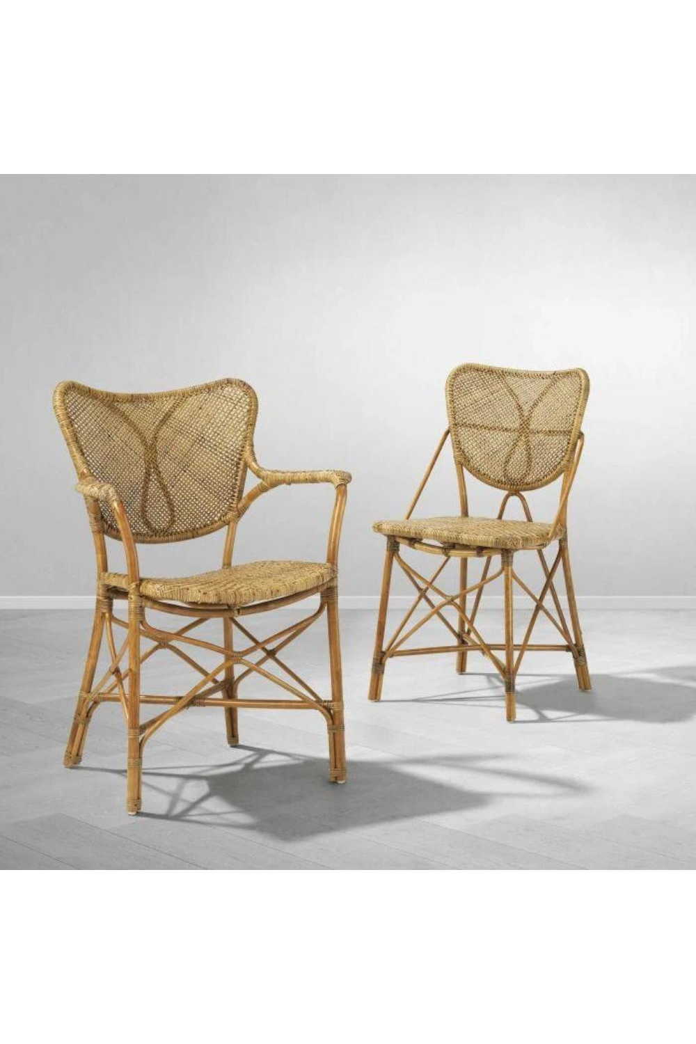 Handwoven Rattan Dining Armchair | Eichholtz Colony、mySite、neckold