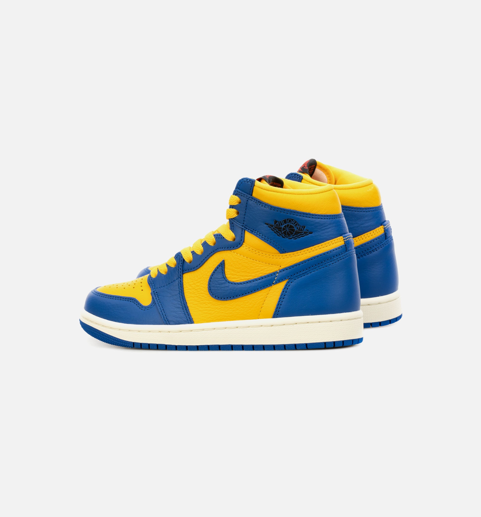 Air Jordan 1 High OG Reverse Laney Womens Lifestyle Shoe - Yellow/Blue、mySite、dreamappss