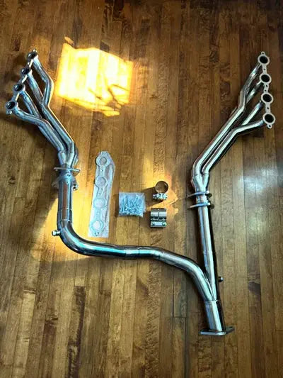 2007-2008 Chevrolet Silverado Sierra 1500 4.8L 5.3L 6.0L 6.2L 2WD Exhaust Header Air Intake Kit All-In-One Kit、mySite、nflplayoffbracketp