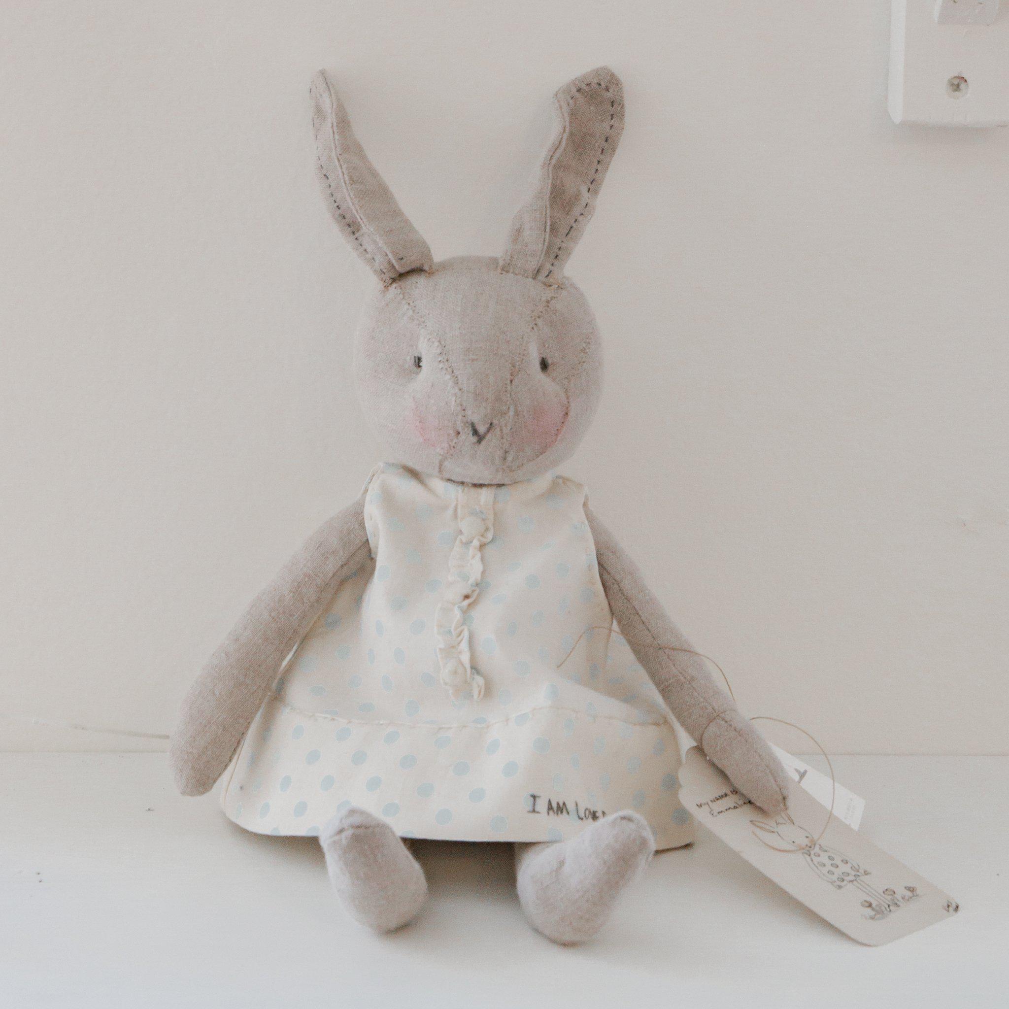 RETIRED - Hutch Studio Original - Emmaline - One of A Kind Bunny、mySite、g9winljtr