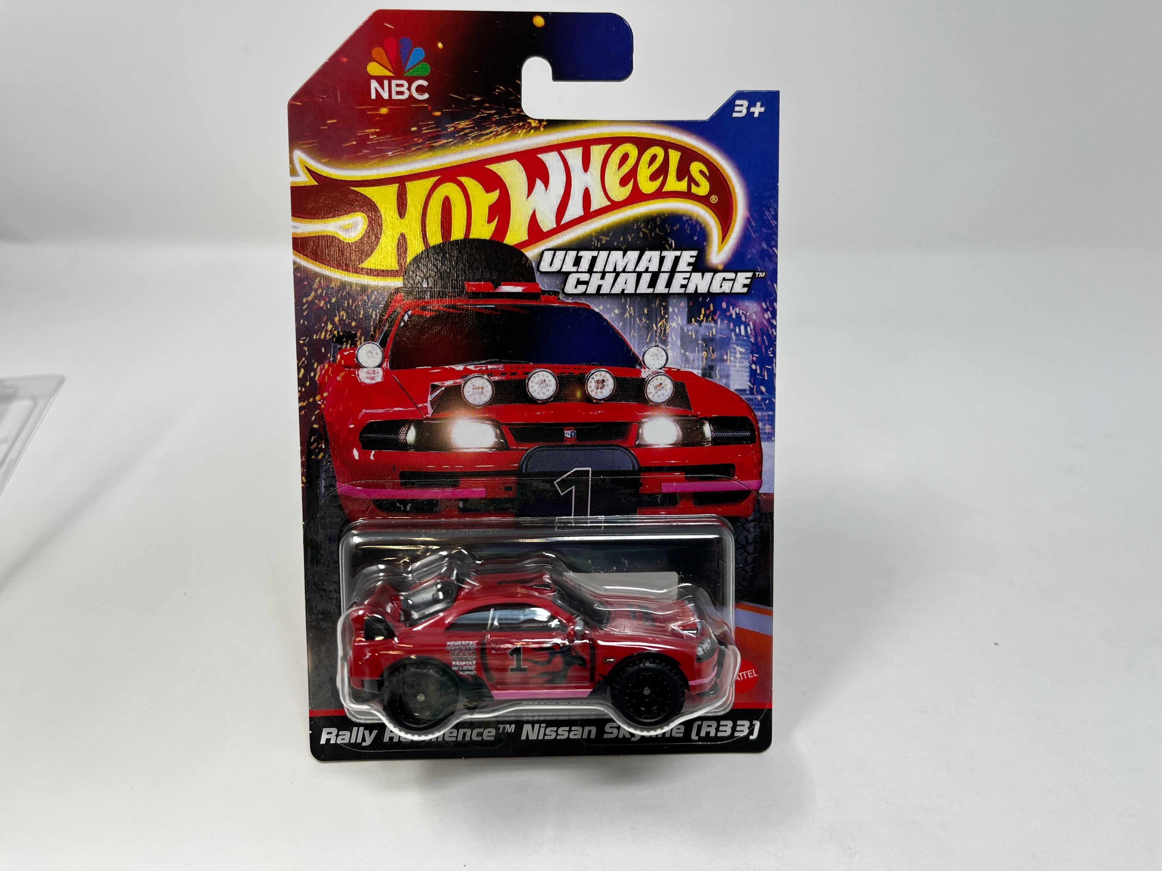 Nissan Skyline R33 * 2024 Hot Wheels Ultimate Challenge NBC TV、mySite、hgirdovlk