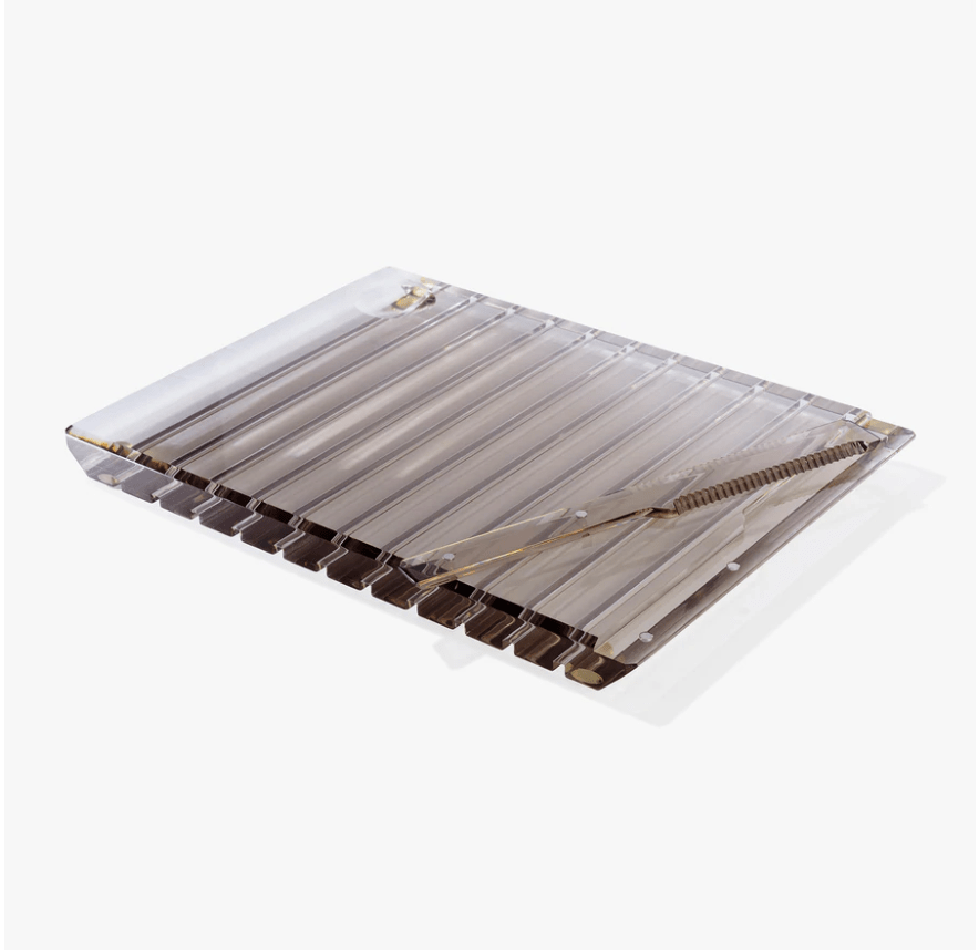 Striped Acrylic Challah Board + Knife - Choice of Colors、mySite、topwebapps