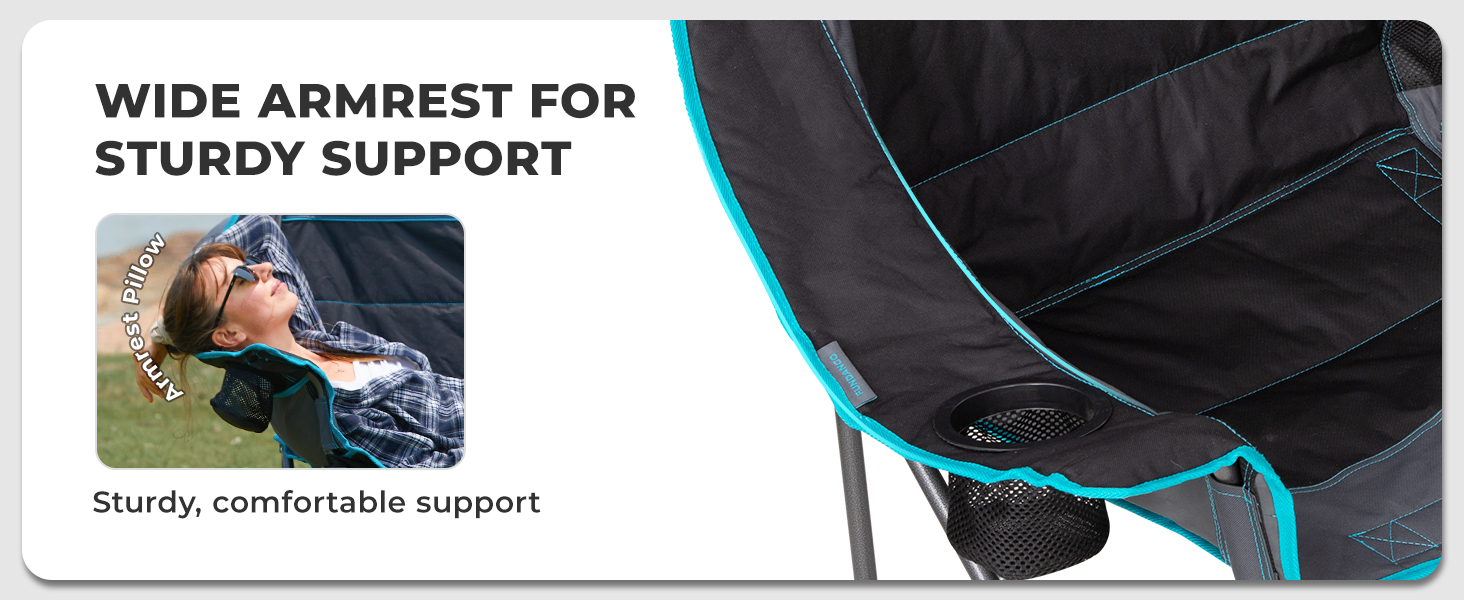 3 person camping chair