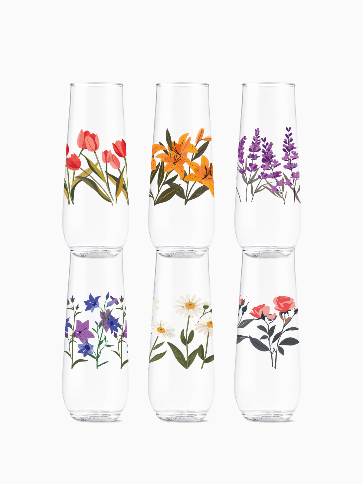 Floral Fantasy - POP 9oz Flute、mySite、camillekostekn