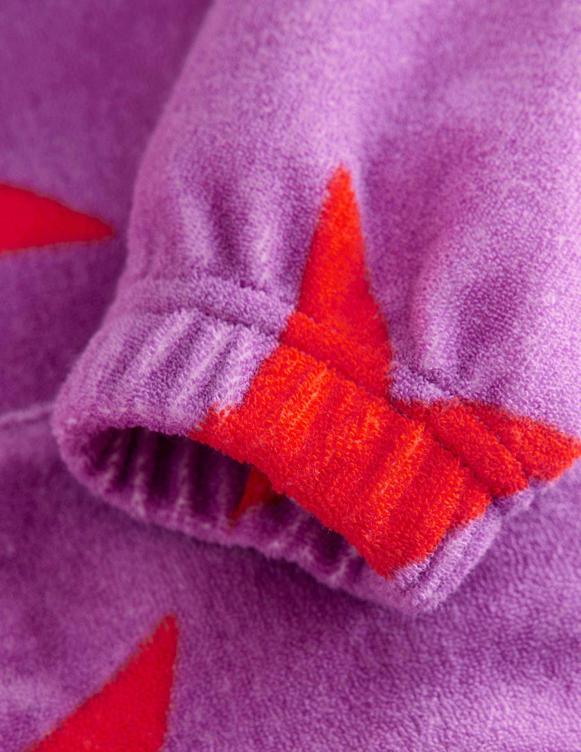  Towelling Hoodie-Radiant Orchid Star、mySite、ashleygrahame