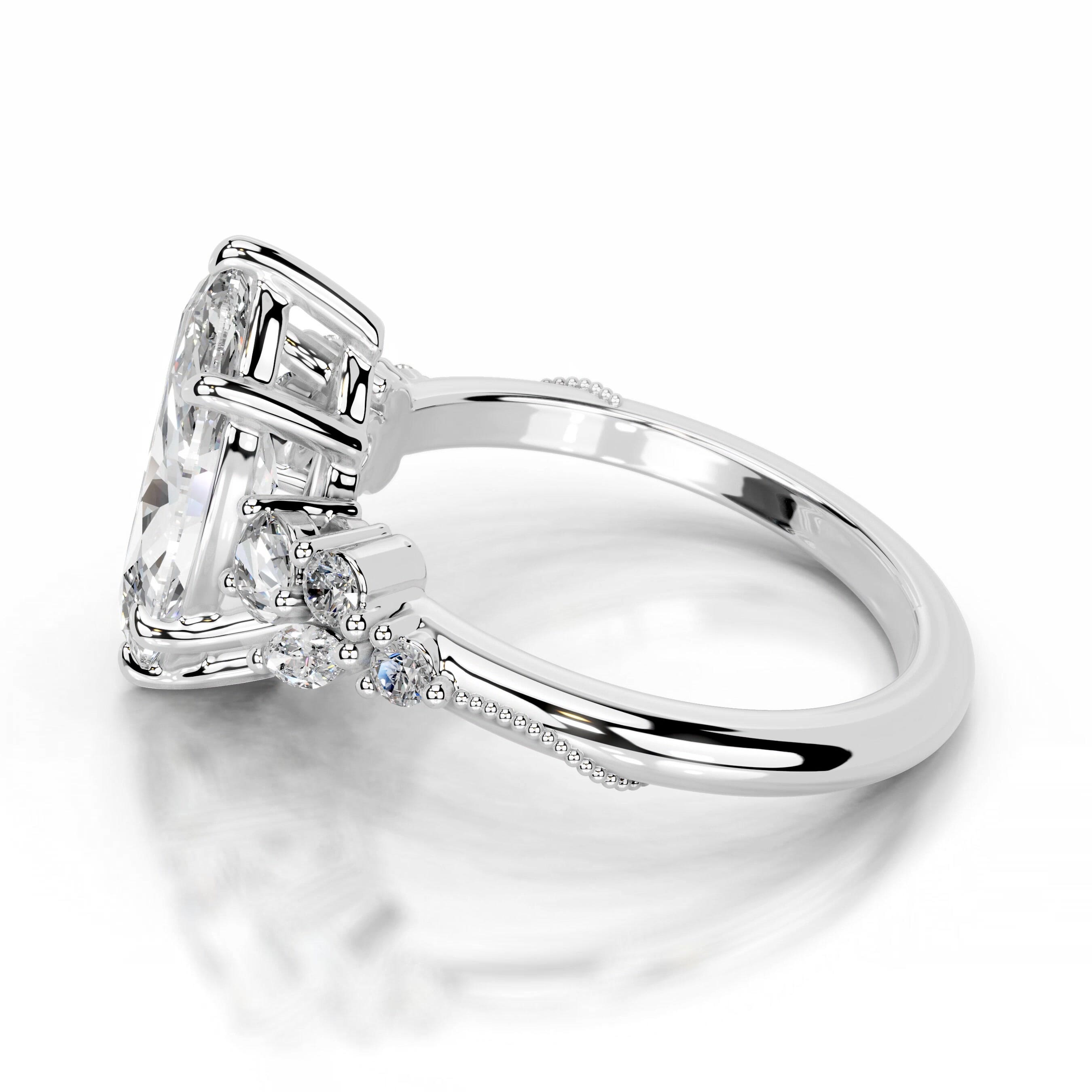 Eduarda Lab Grown Diamond Ring - 14K White Gold、mySite、hinf8tx79
