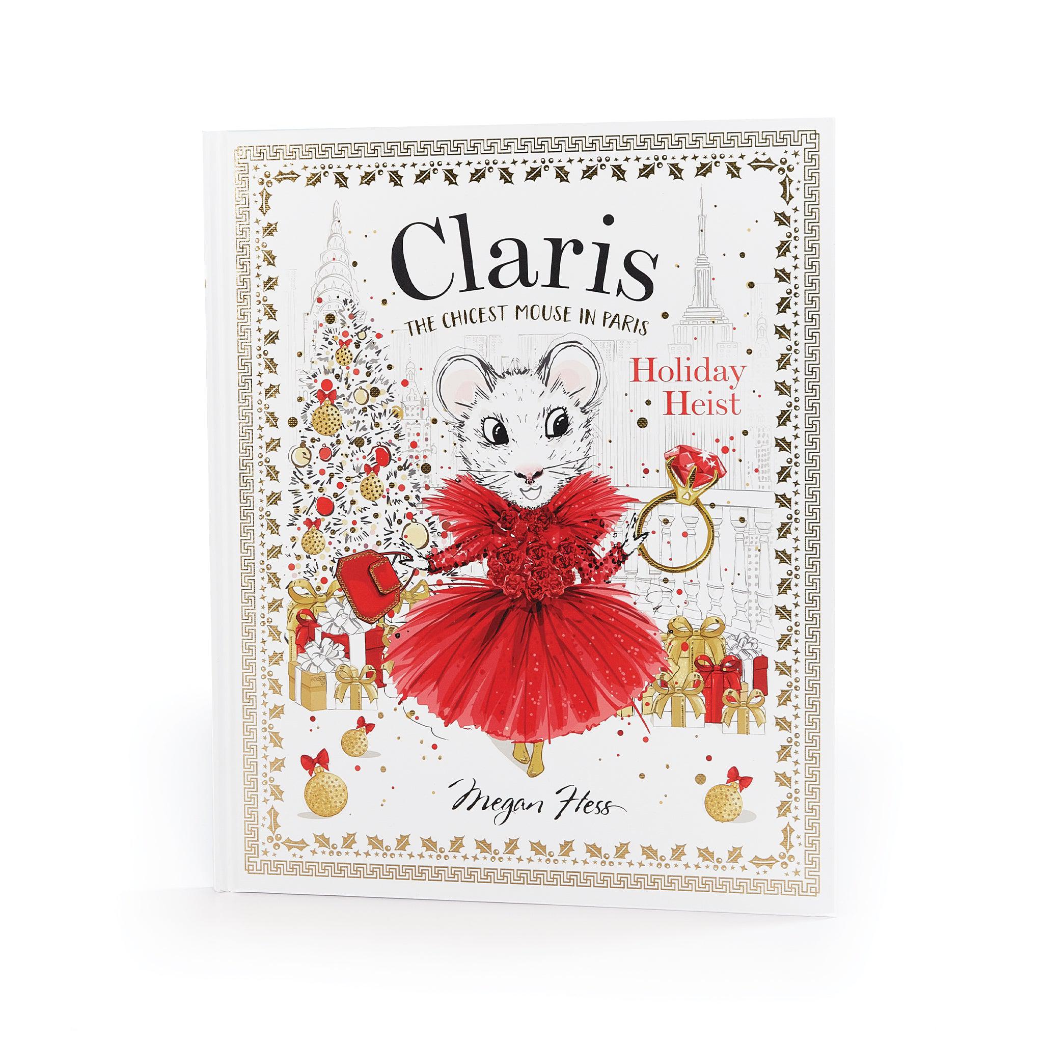 Claris The Mouse - Holiday Heist Hardcover Book、mySite、g9winljtr
