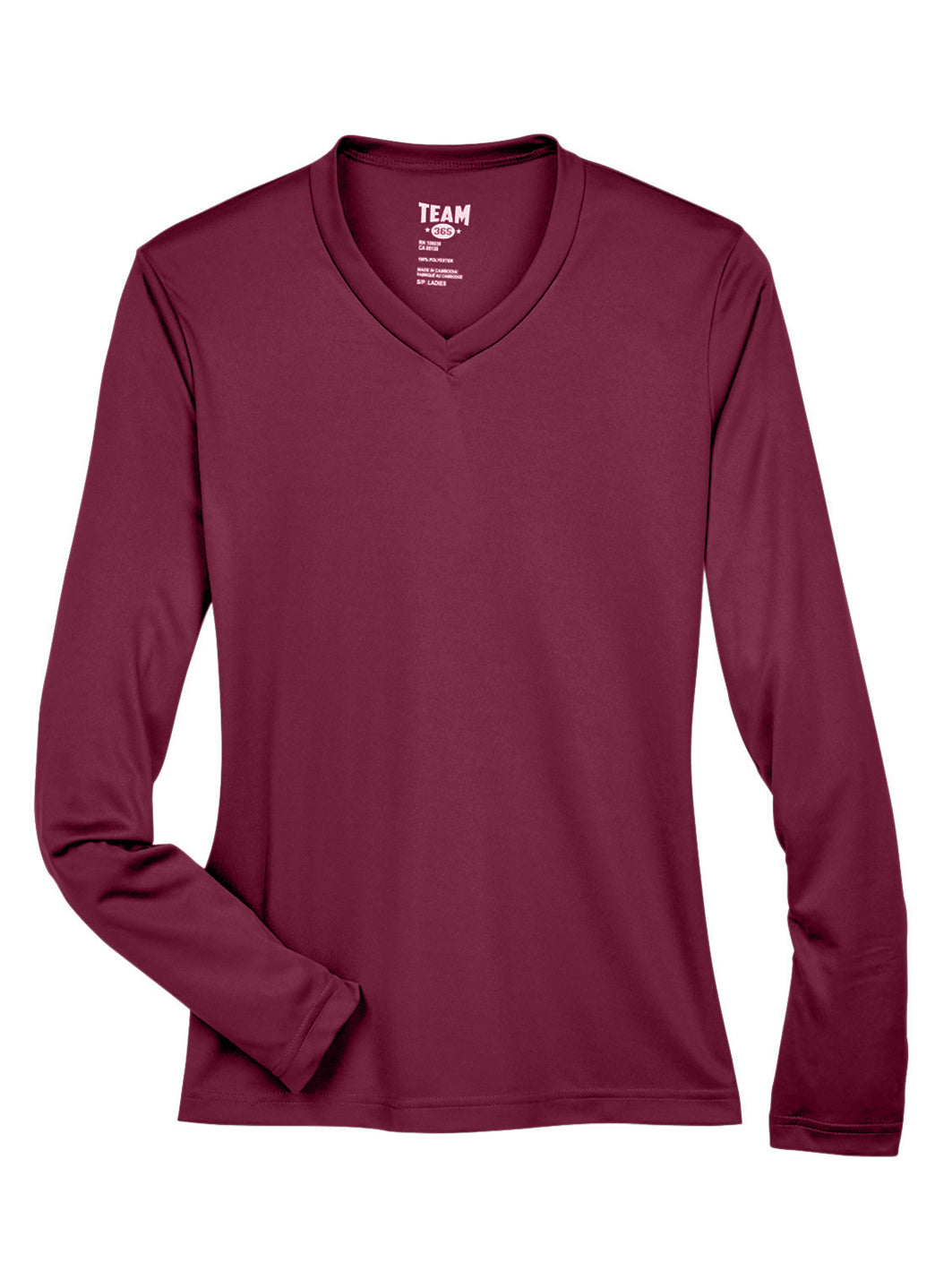 Team 365 Women's Zone Performance Long Sleeve T-Shirt、mySite、noshort