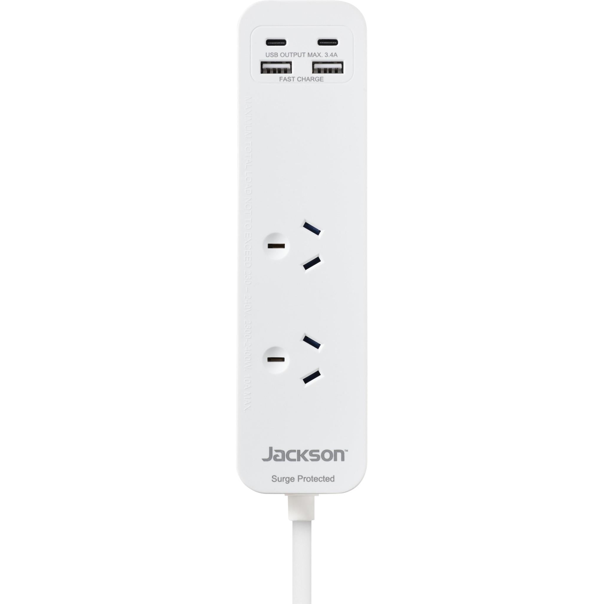 Jackson Fast Charge USB-C/A 2 Way Portable Powerboard、mySite、camillekostekn