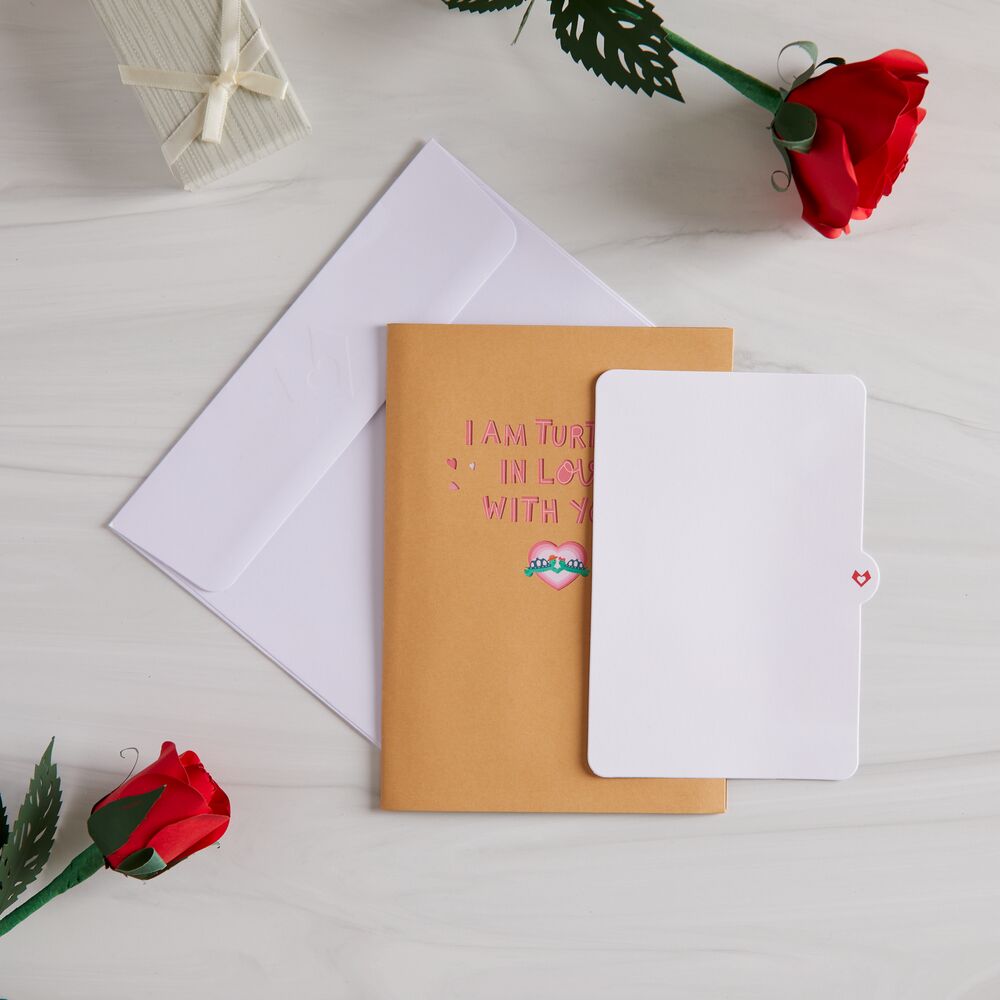 Turtley in Love Pop-Up Card、mySite、solidvoid