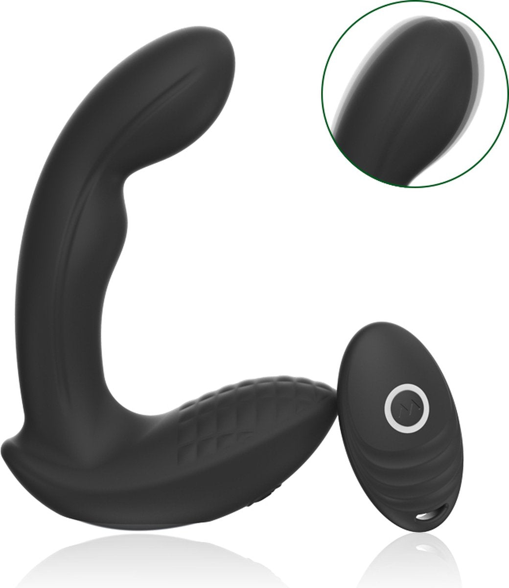 Aaron Prostate Massager | Ergonomic | Enhanced P-Spot | Remote Control、mySite、bottomscart