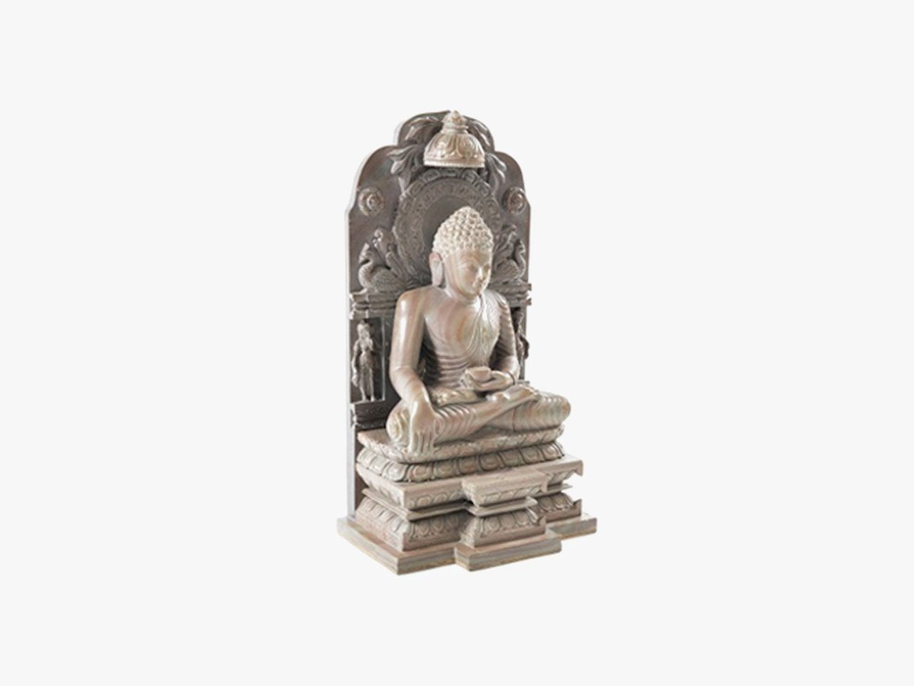 Sitting Buddha - Soft Stone (Medium, 51cm)、mySite、topwebapps