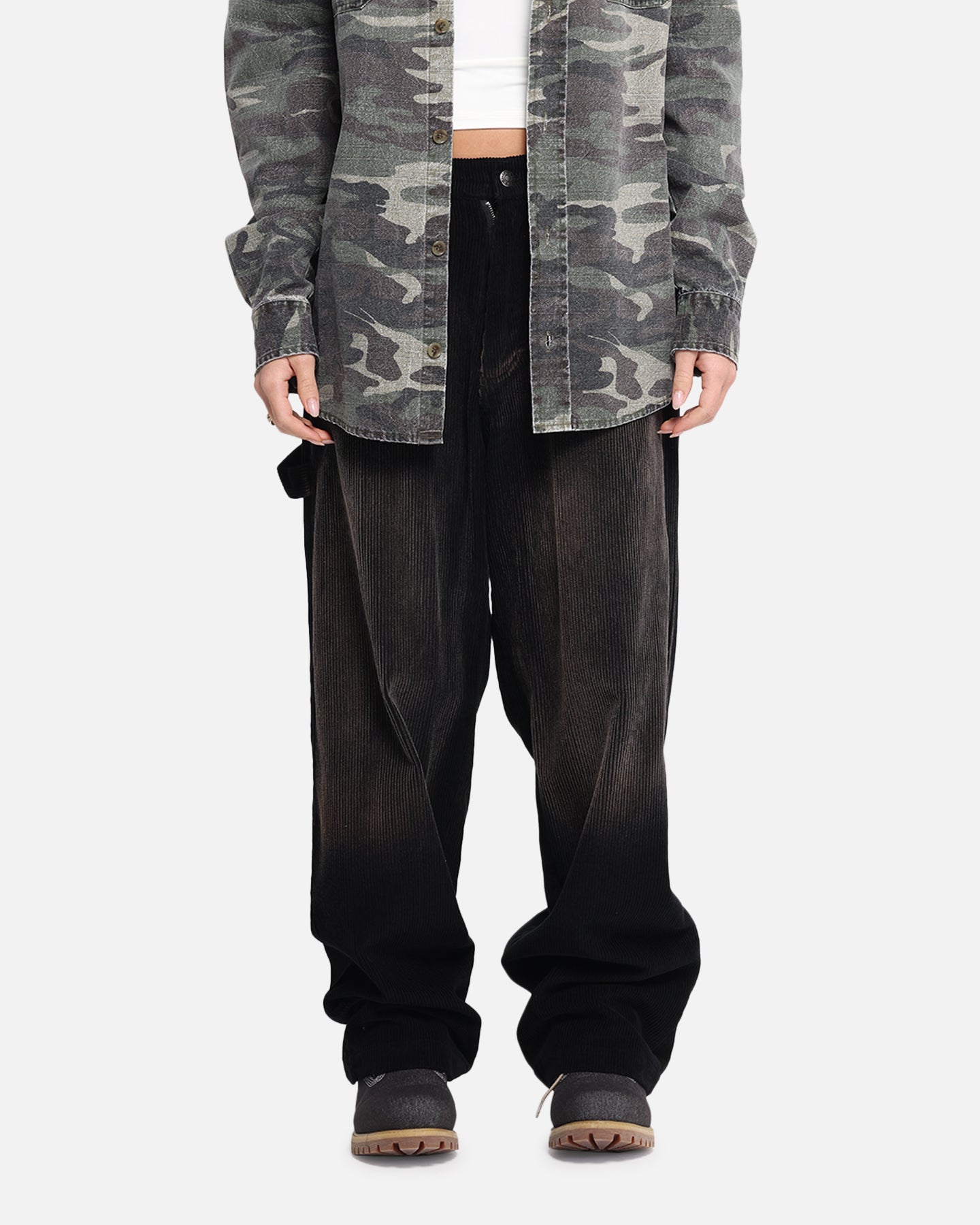 XXIII Corduroy Wash Pants Black、mySite、zt4zffjzw