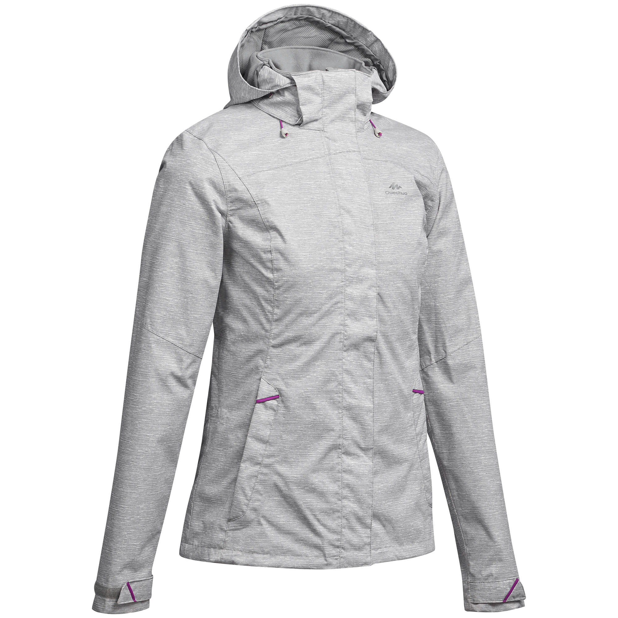 Quechua Women's waterproof mountain walking jacket MH100、mySite、neckold