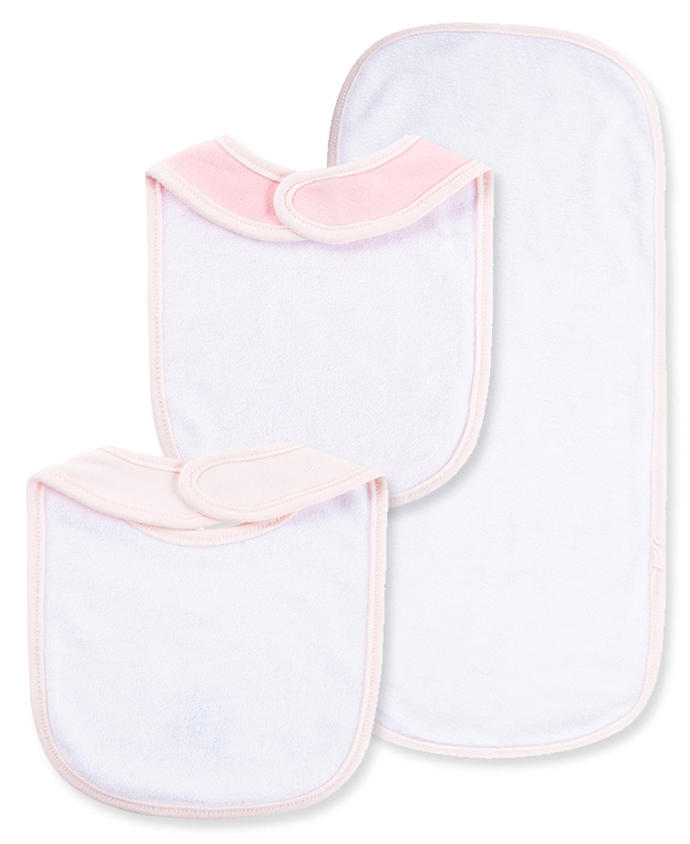  Dream Floral Bib & Burp Set、mySite、layawaytickets